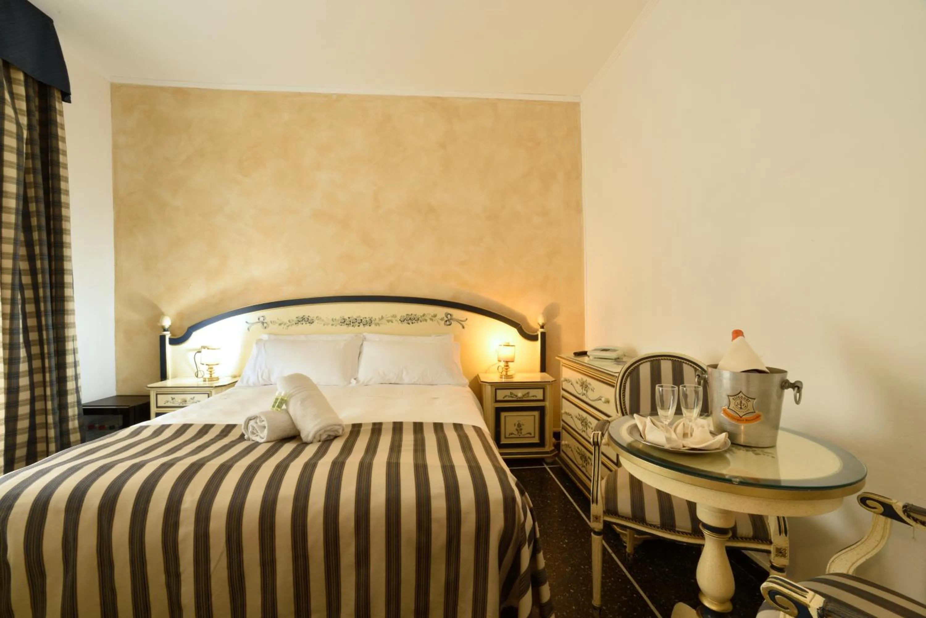 Photo of the whole room, Bed in Hotel Morchio Mhotelsgroup