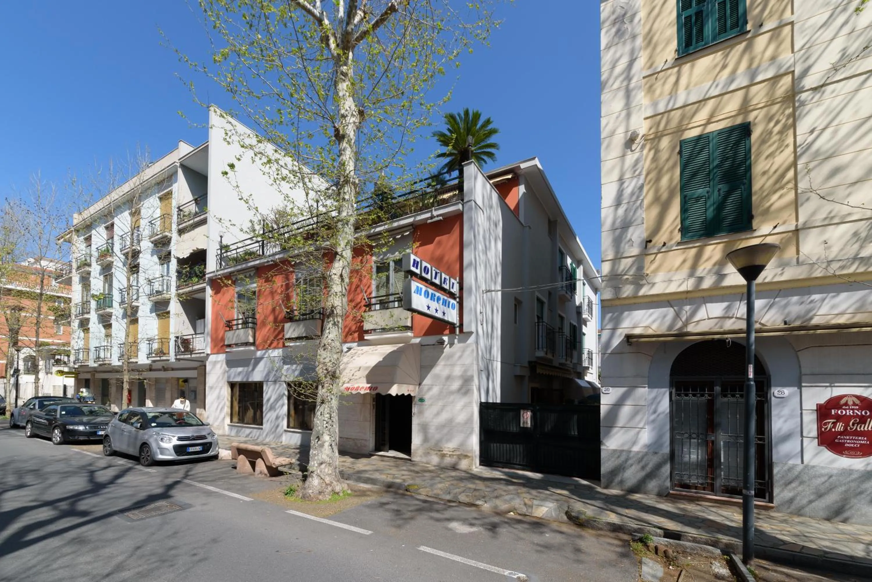 Facade/entrance in Hotel Morchio Mhotelsgroup