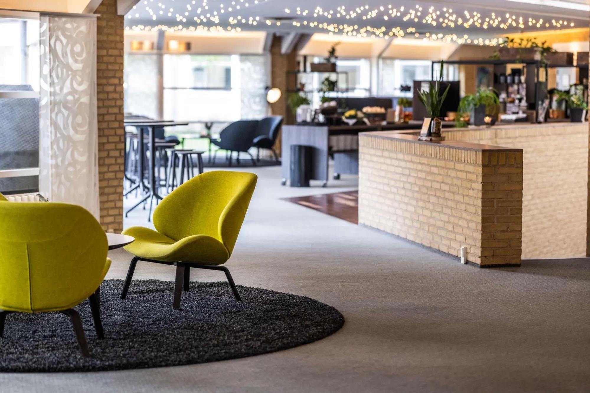 Lobby or reception in Comwell Rebild Bakker