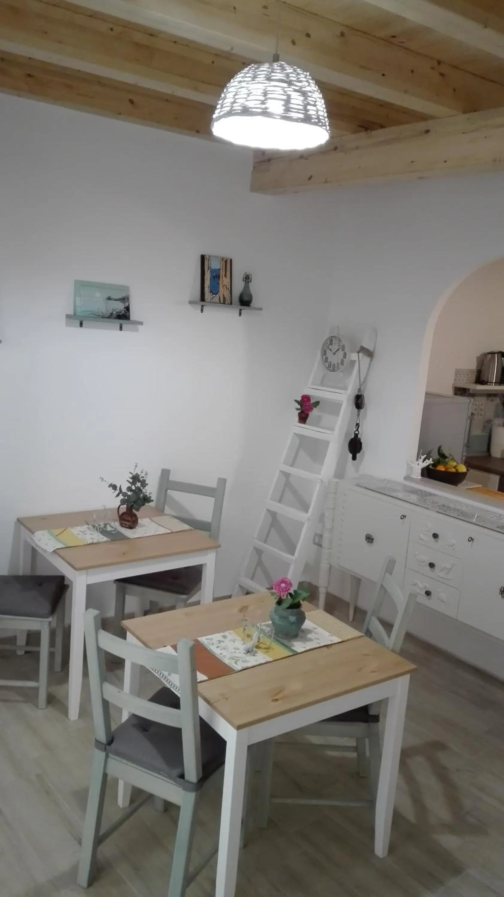 Communal lounge/ TV room in B&B Mastro Francesco