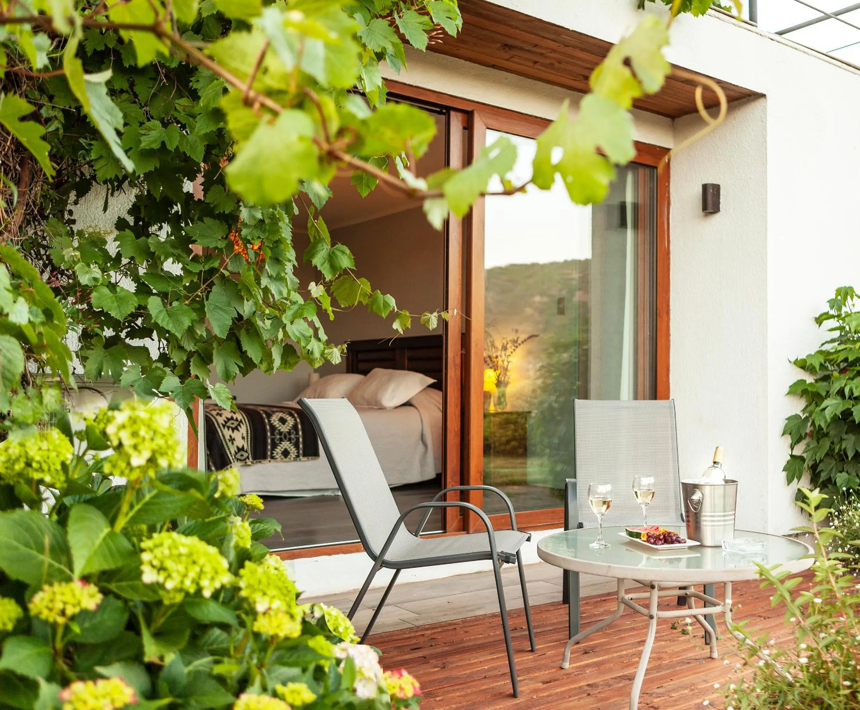 Garden in Callihue Lodge