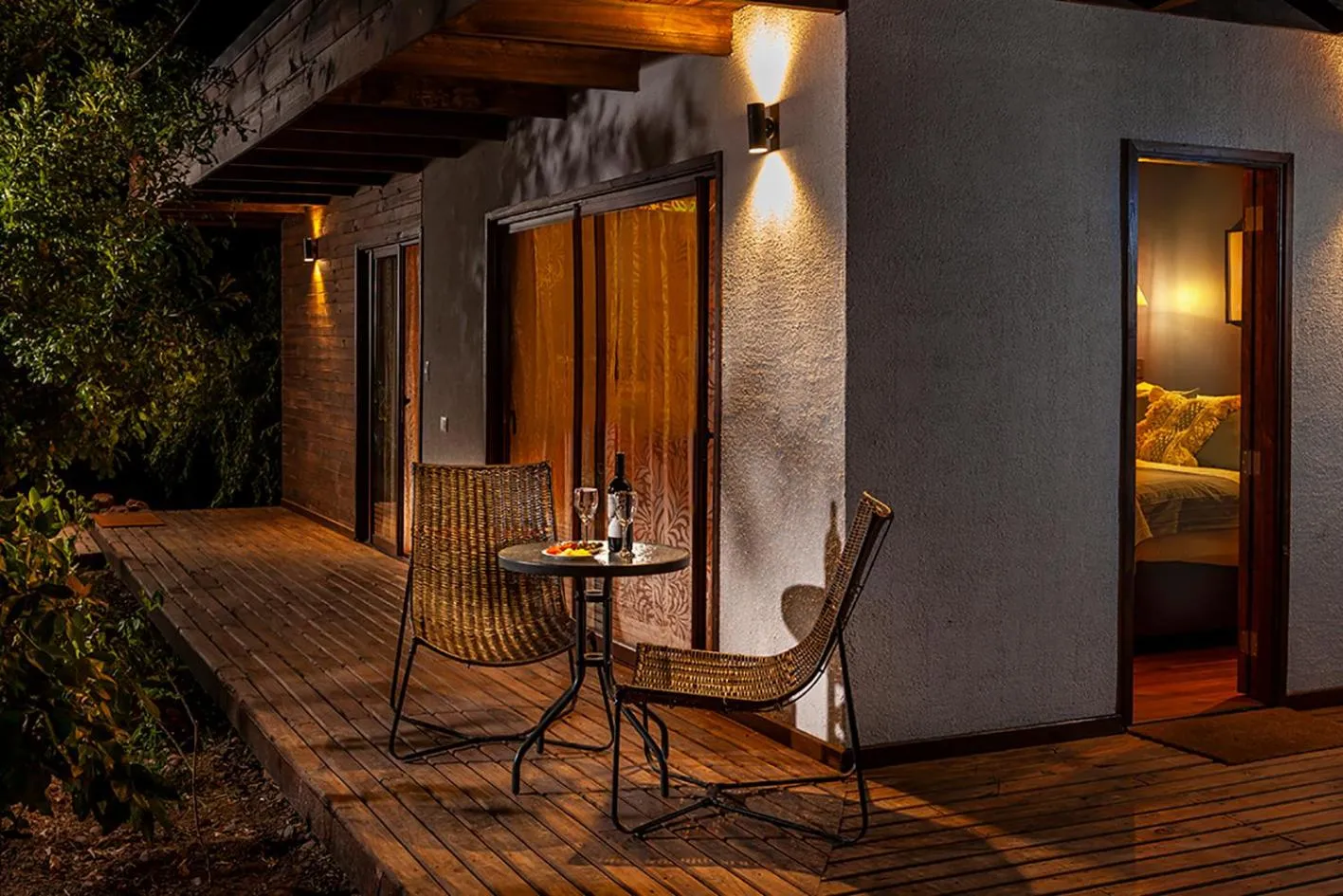 Patio in Callihue Lodge