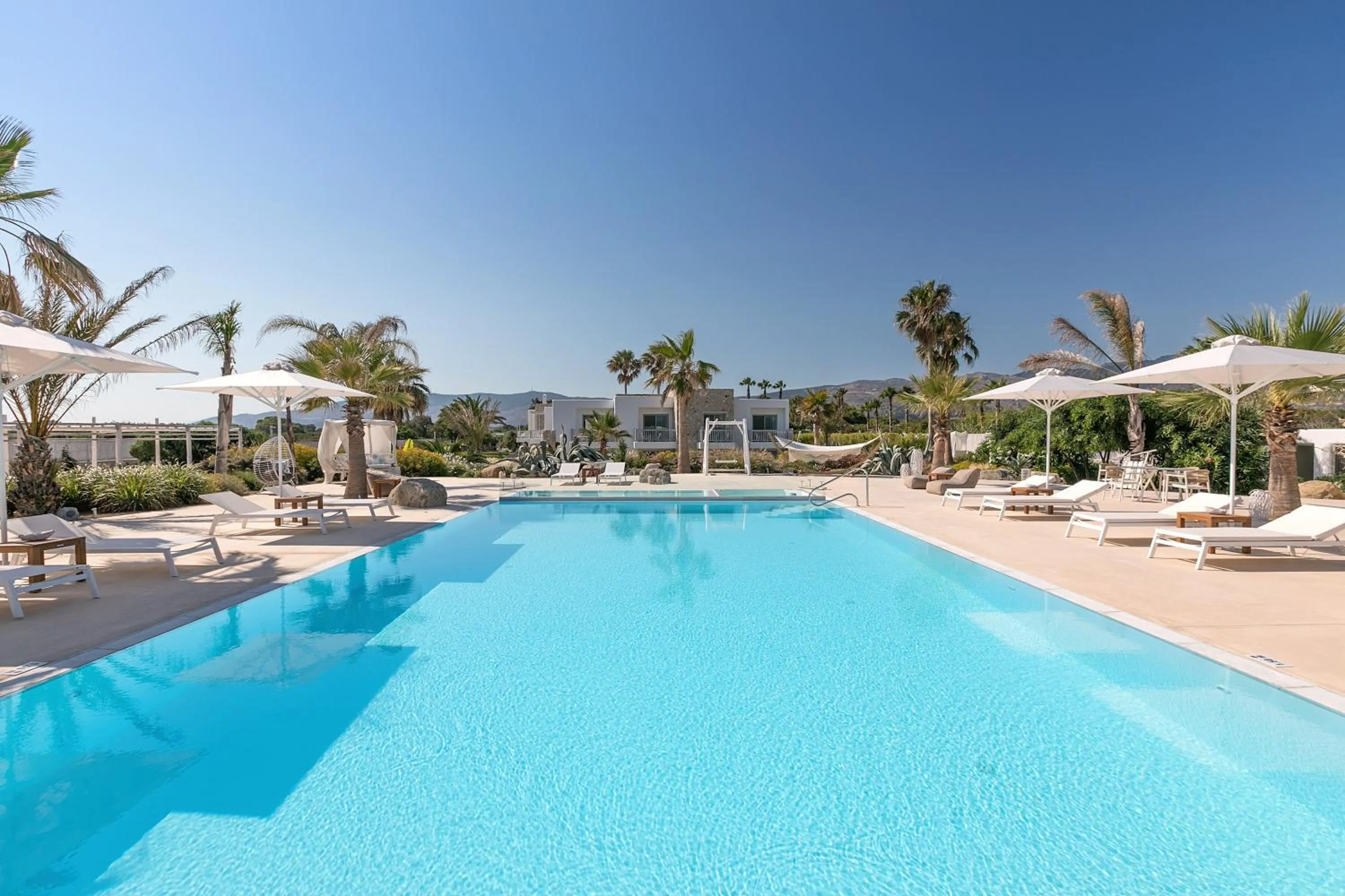 Swimming pool in White Pearls-Adults Only Luxury Suites