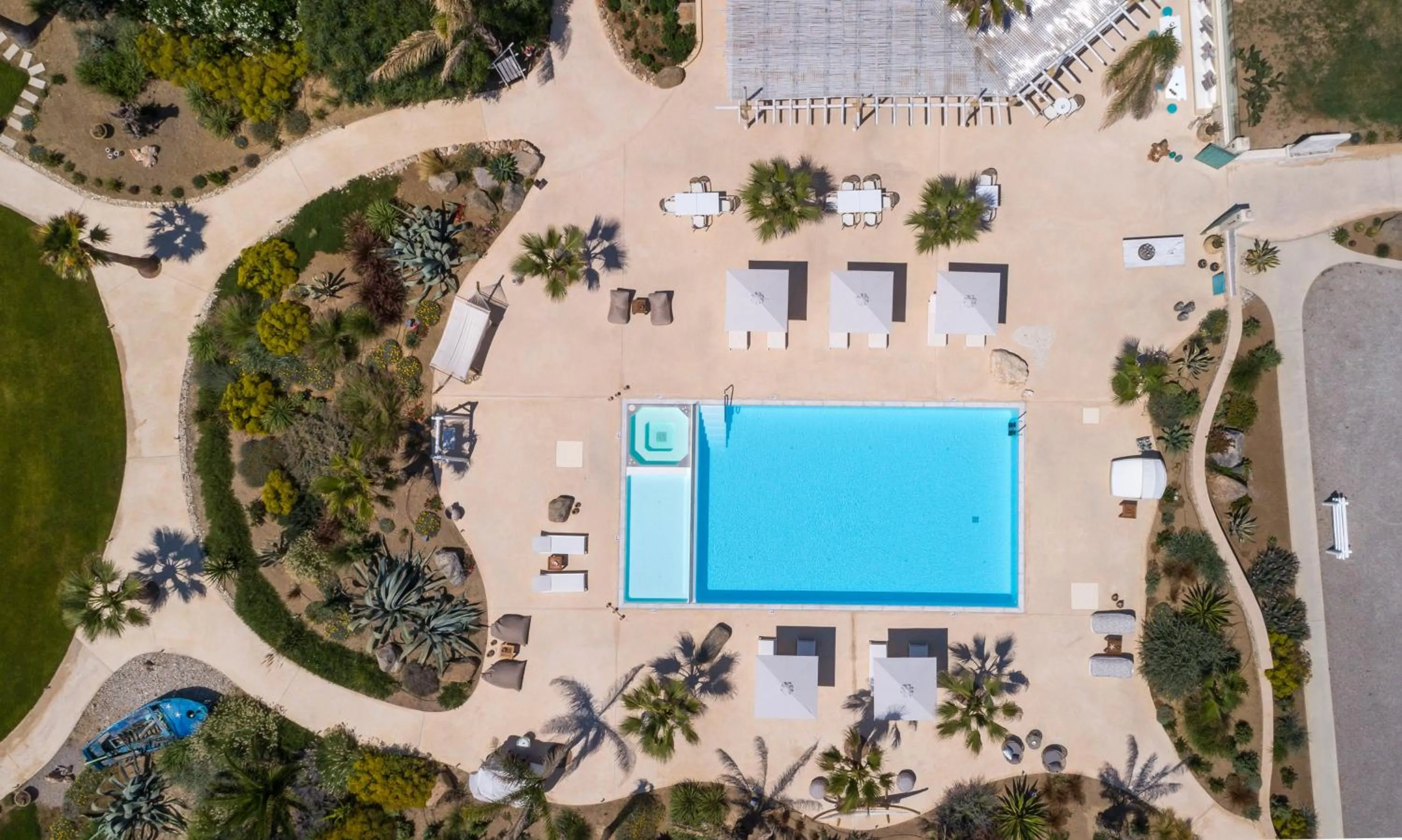 Bird's eye view in White Pearls-Adults Only Luxury Suites