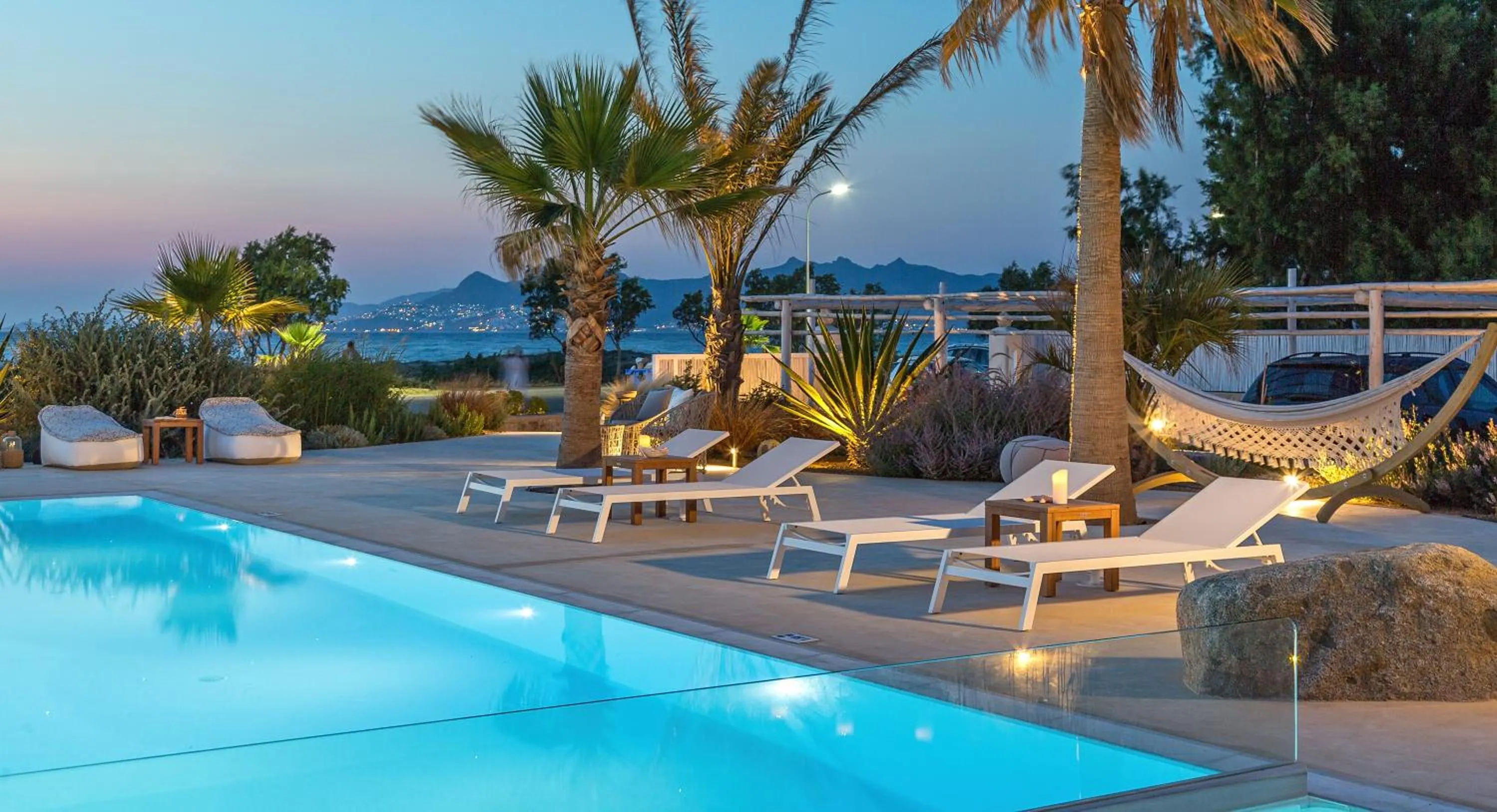 Swimming pool in White Pearls-Adults Only Luxury Suites