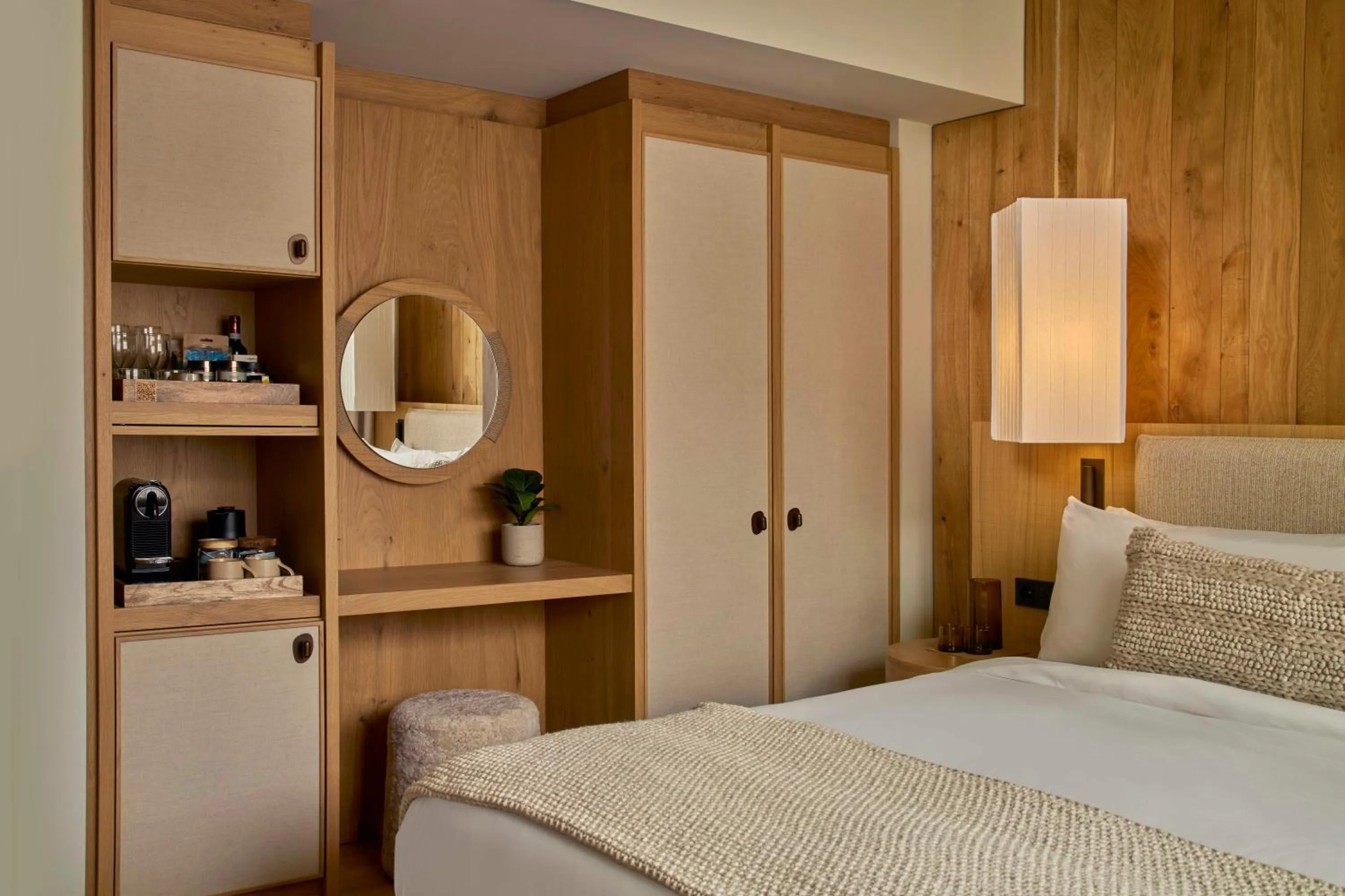 wardrobe, Bed in 1 Hotel Copenhagen