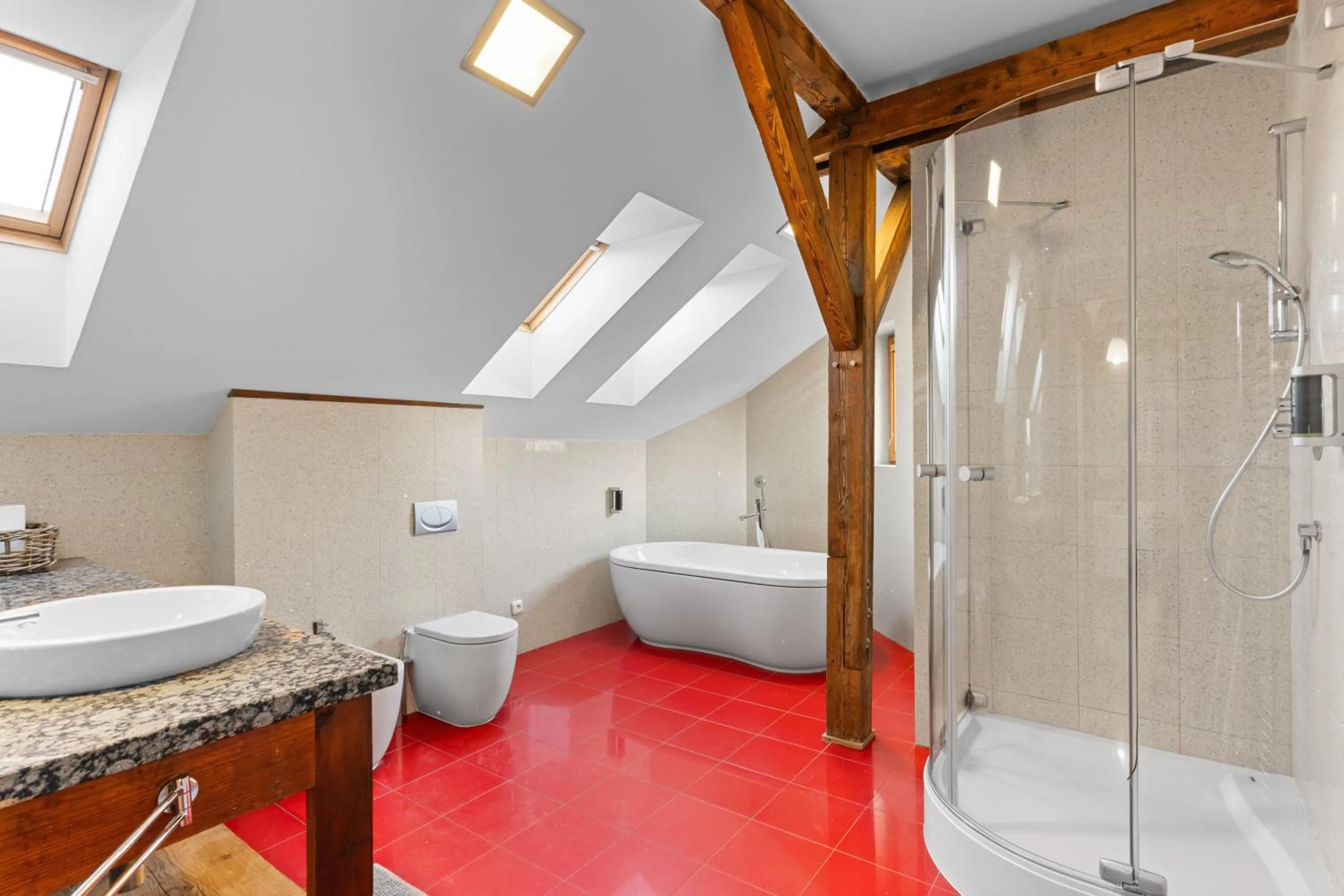 Bathroom in Residence St Havel Prague Old Town