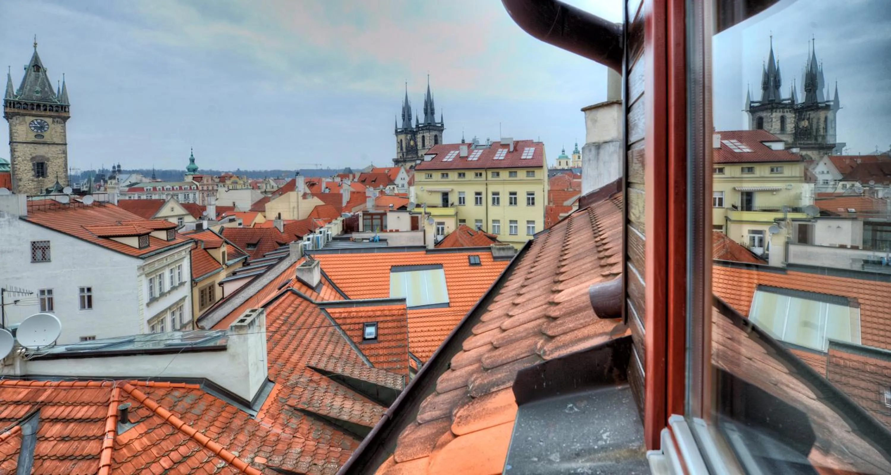 City view in Residence St Havel Prague Old Town