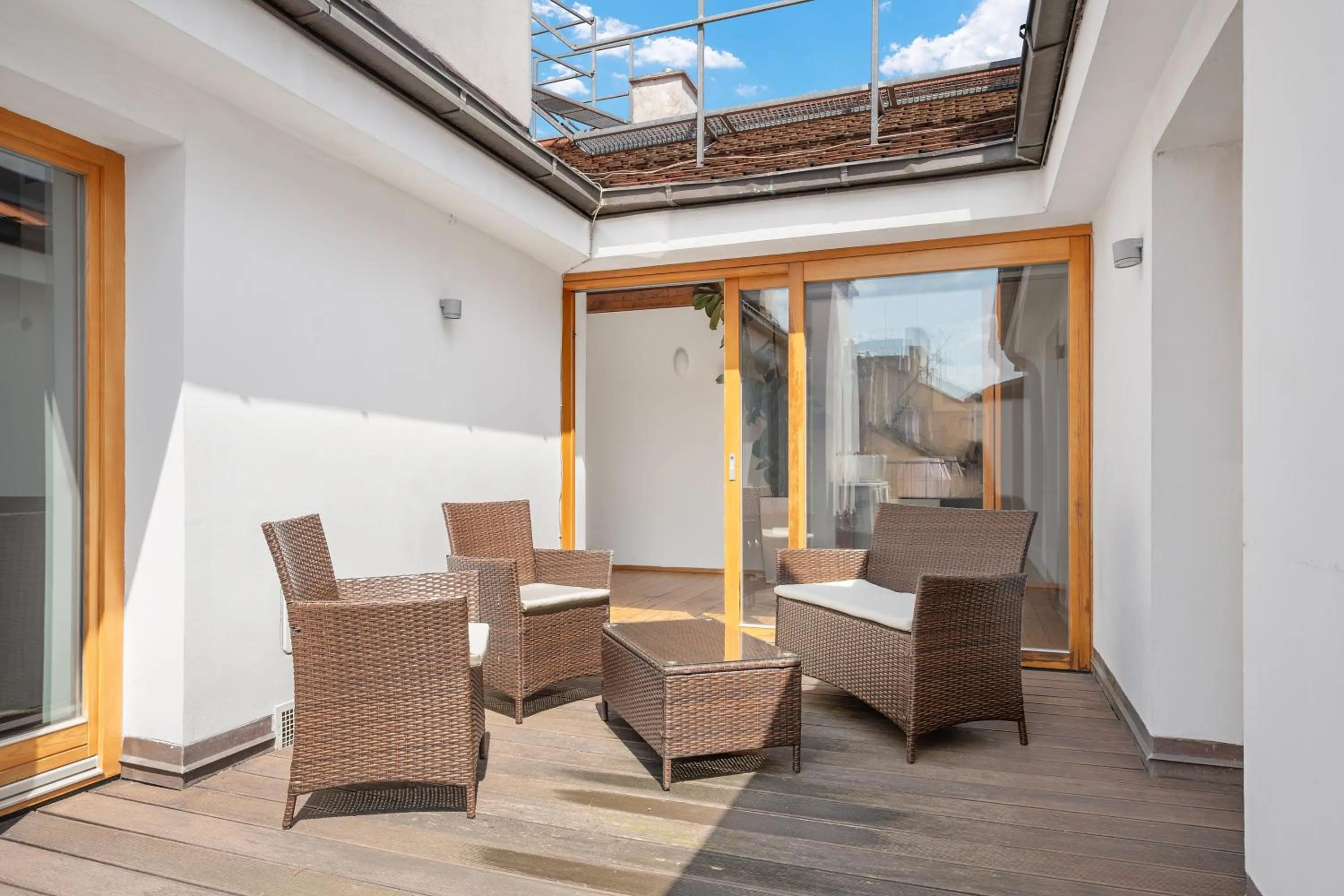 Property building in Residence St Havel Prague Old Town