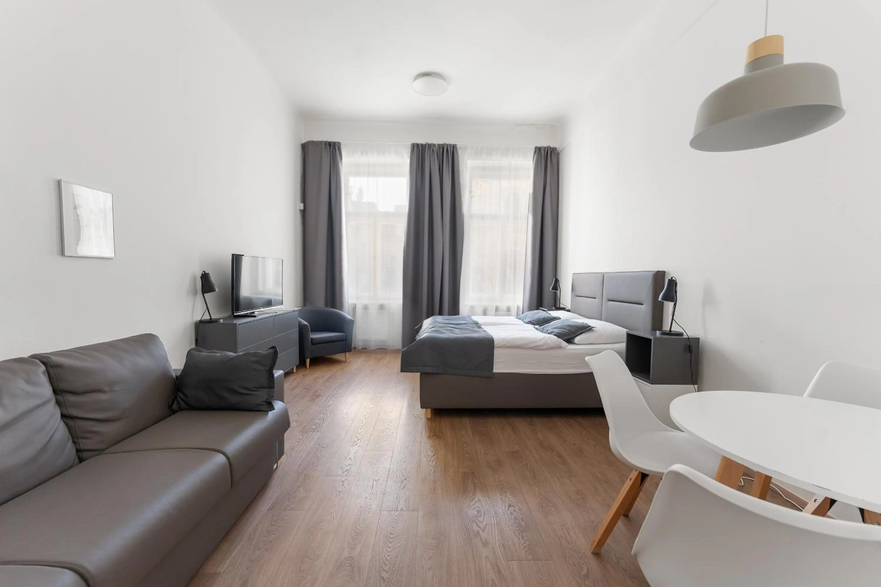 Living room, Bed in Residence St Havel Prague Old Town