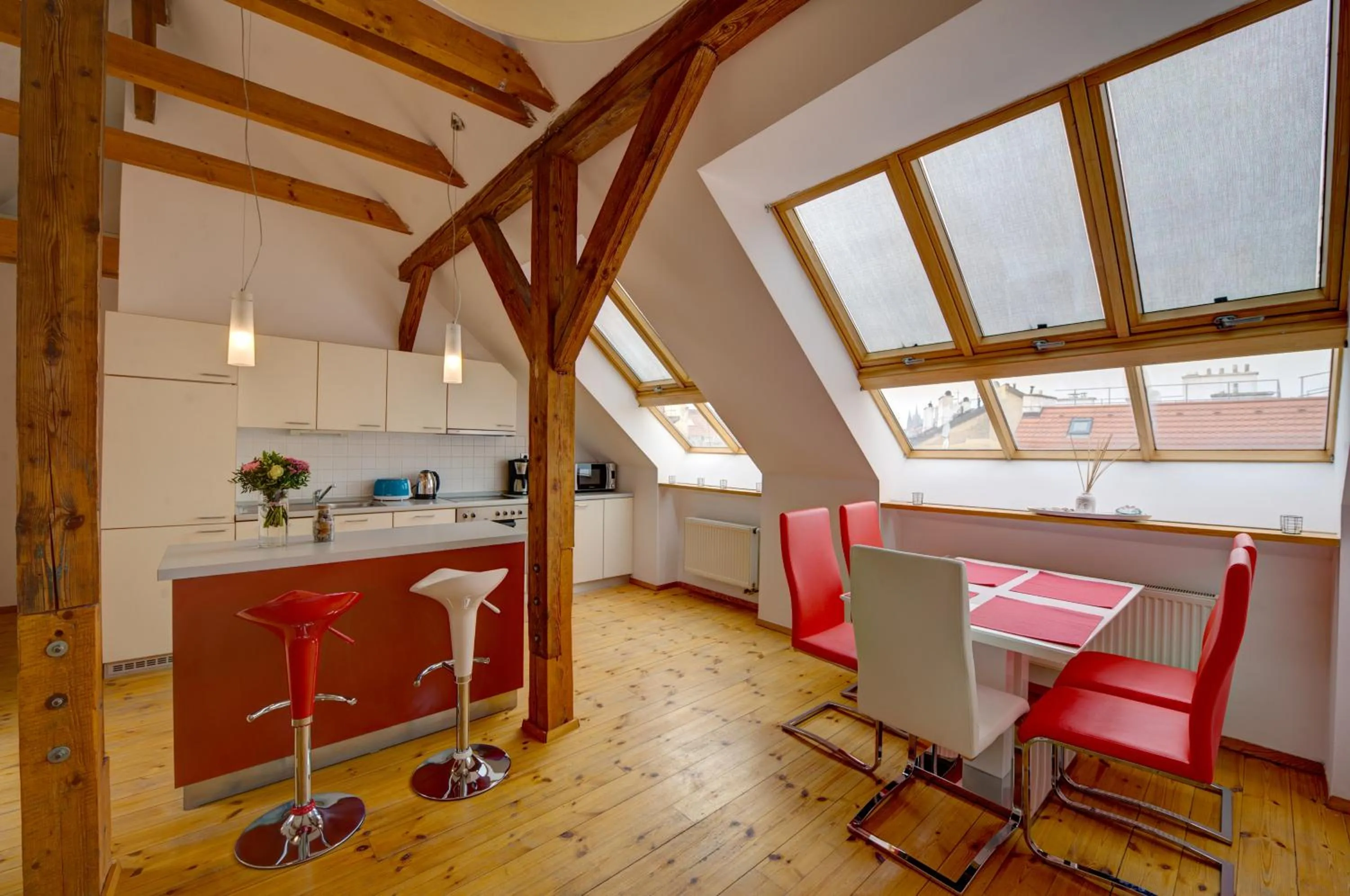 Kitchen or kitchenette in Residence St Havel Prague Old Town