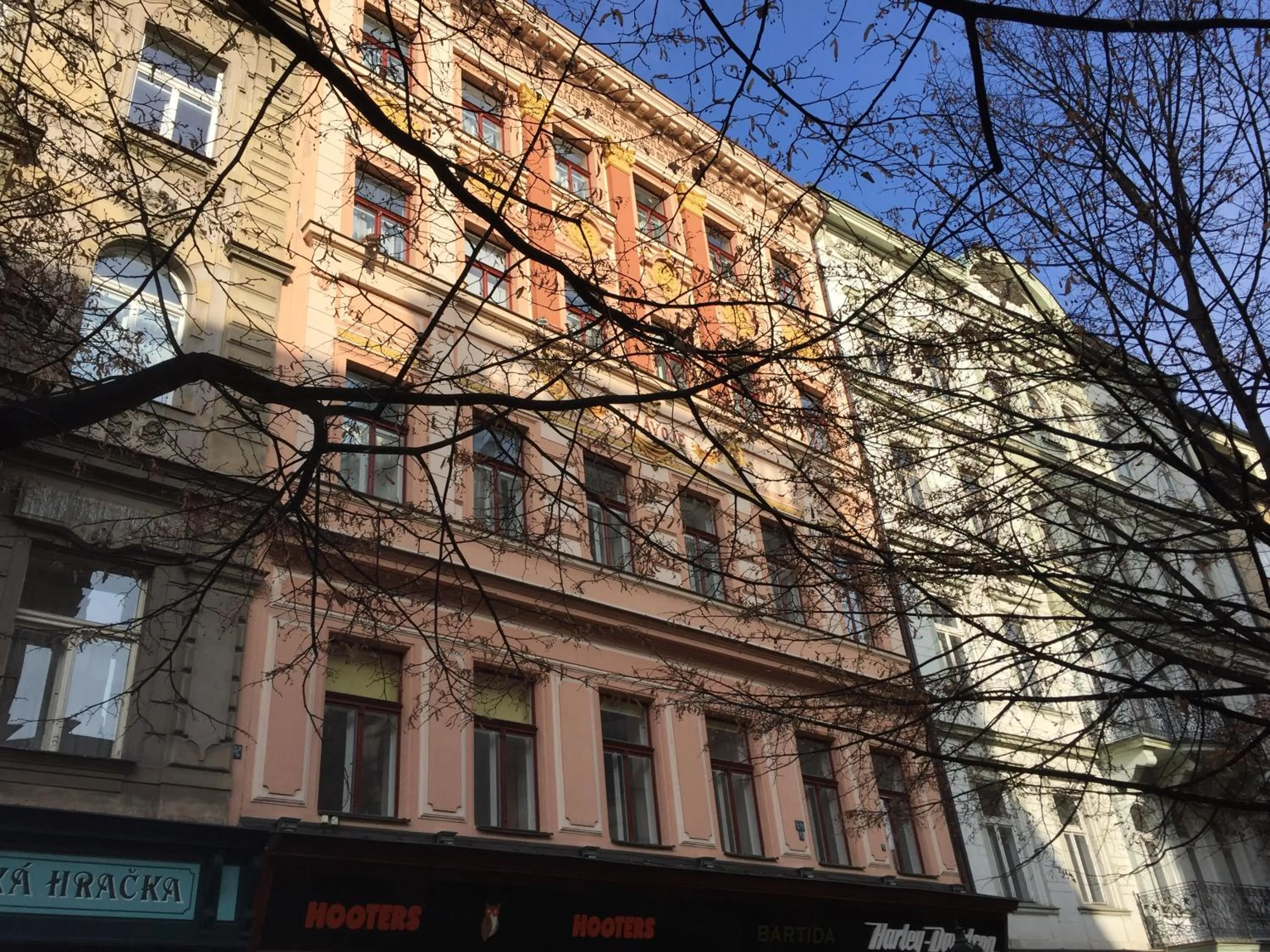 Property building in Residence St Havel Prague Old Town