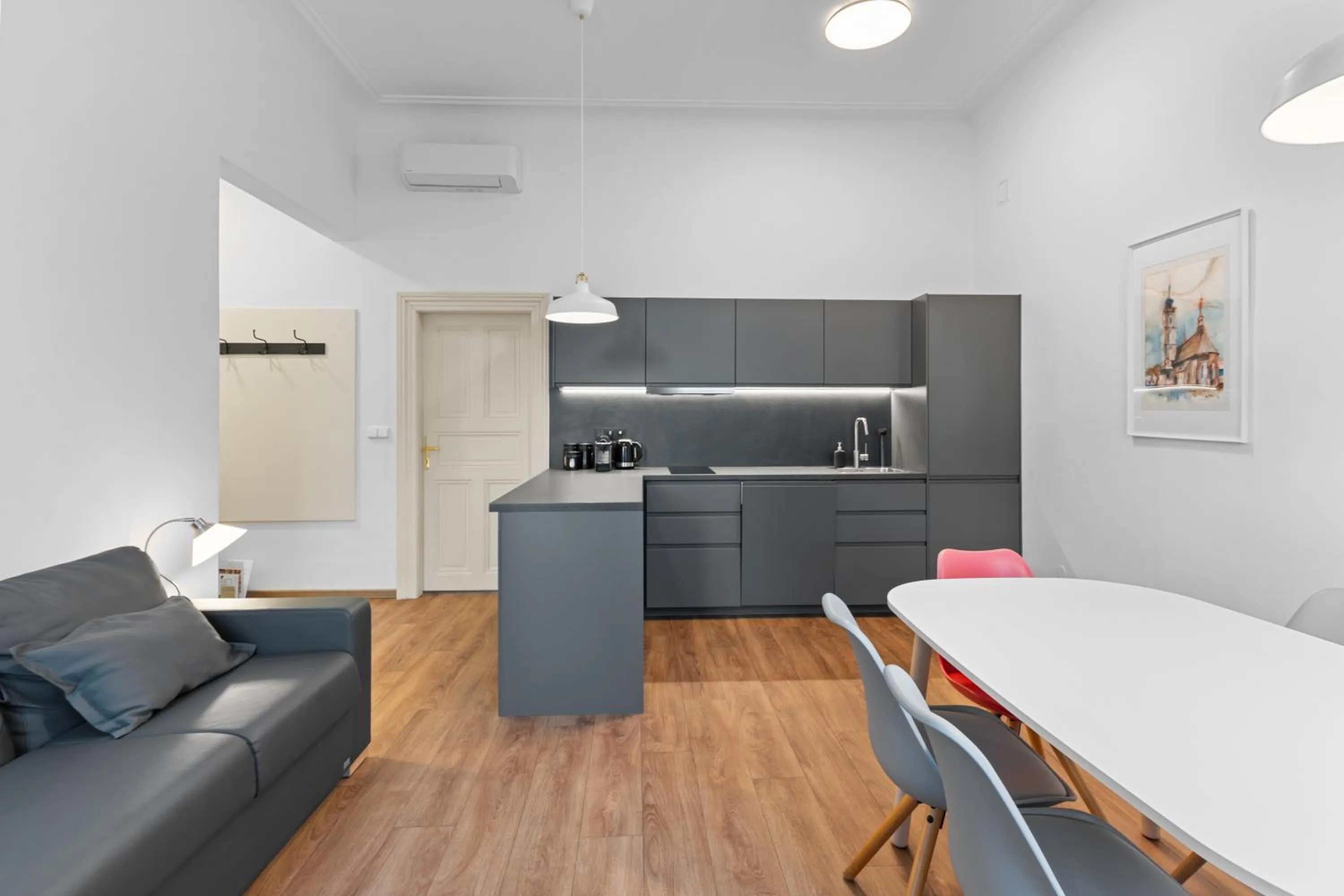 Living room in Residence St Havel Prague Old Town