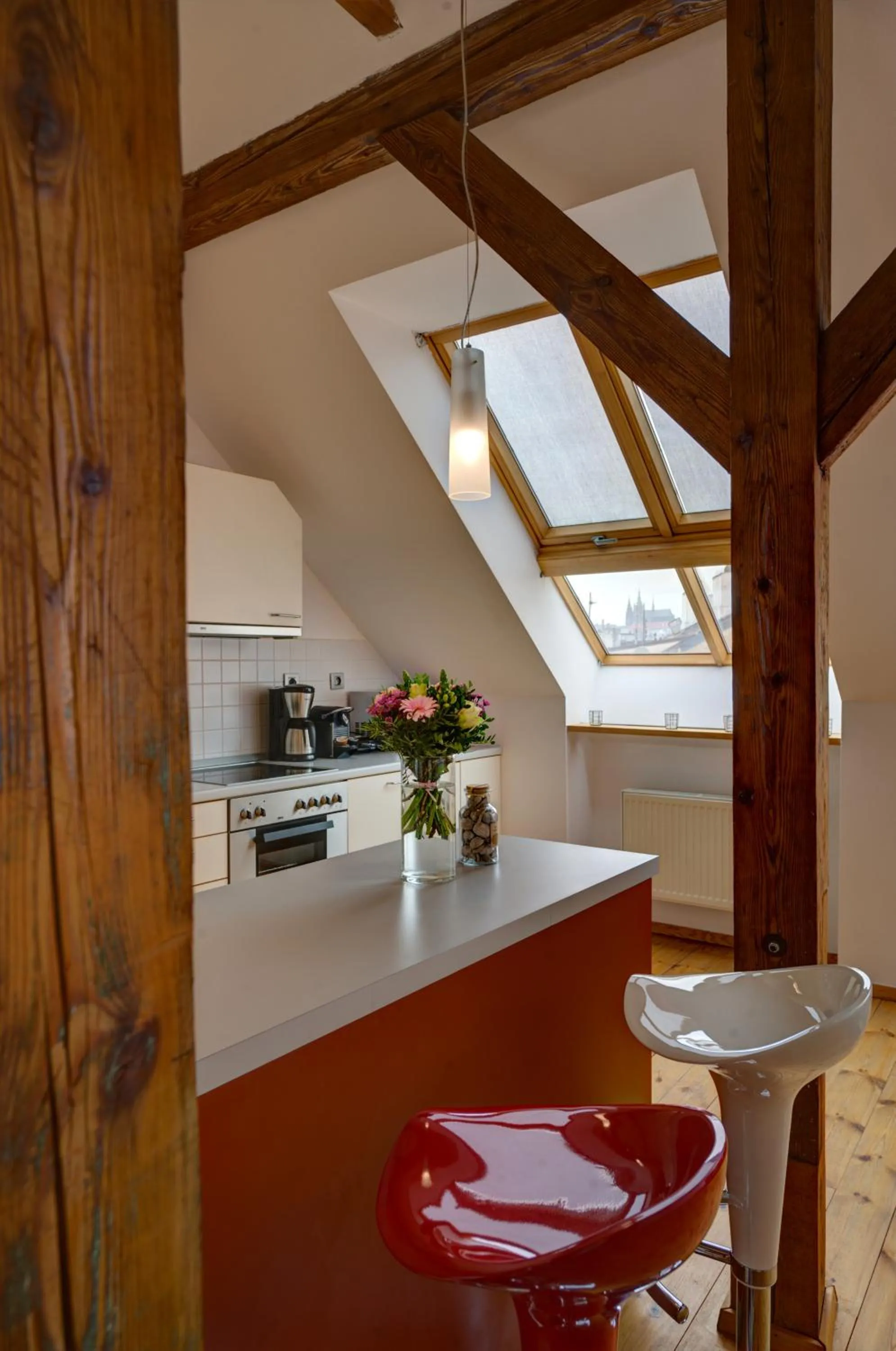 Kitchen or kitchenette in Residence St Havel Prague Old Town