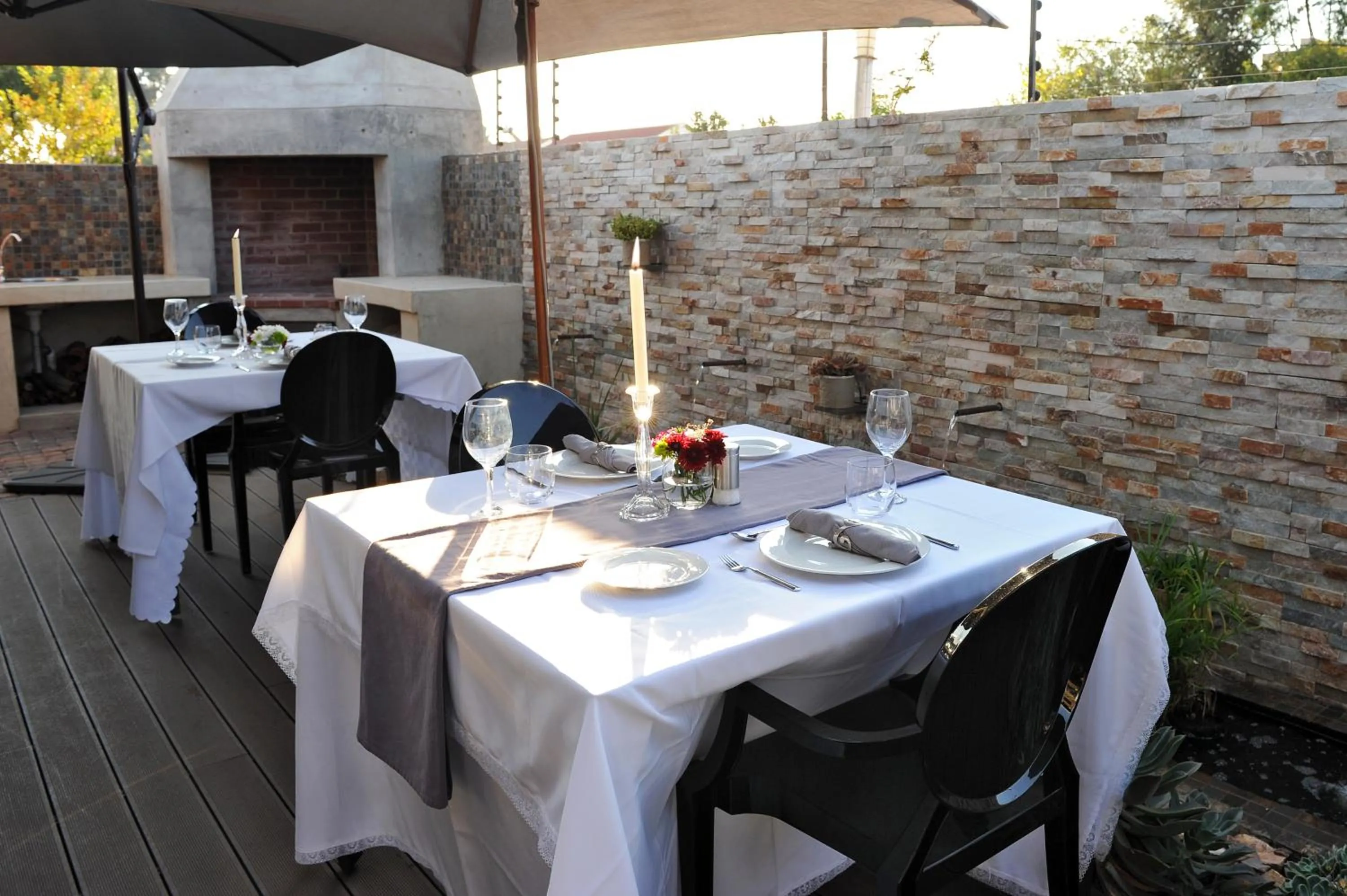 BBQ facilities in Kgarebana Boutique Guesthouse