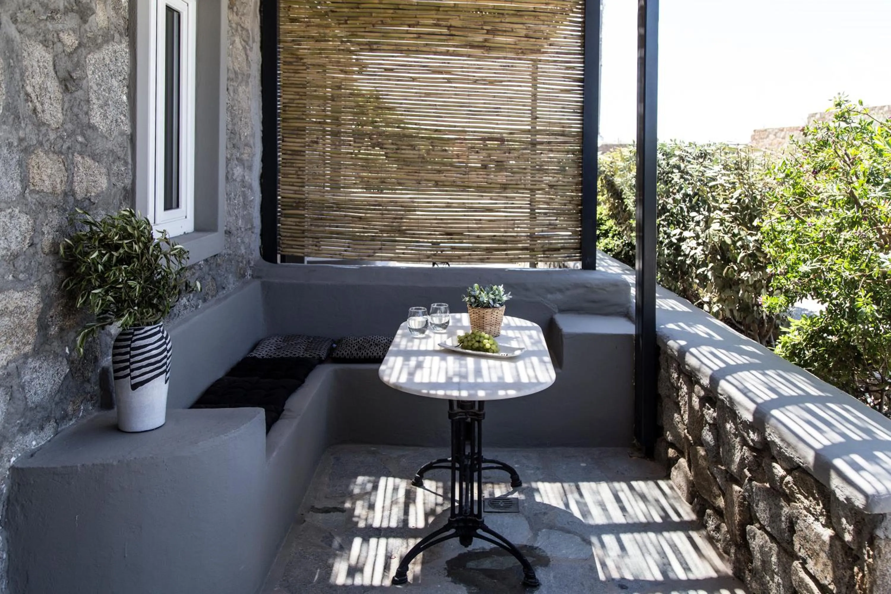 Patio in My Mykonos Hotel