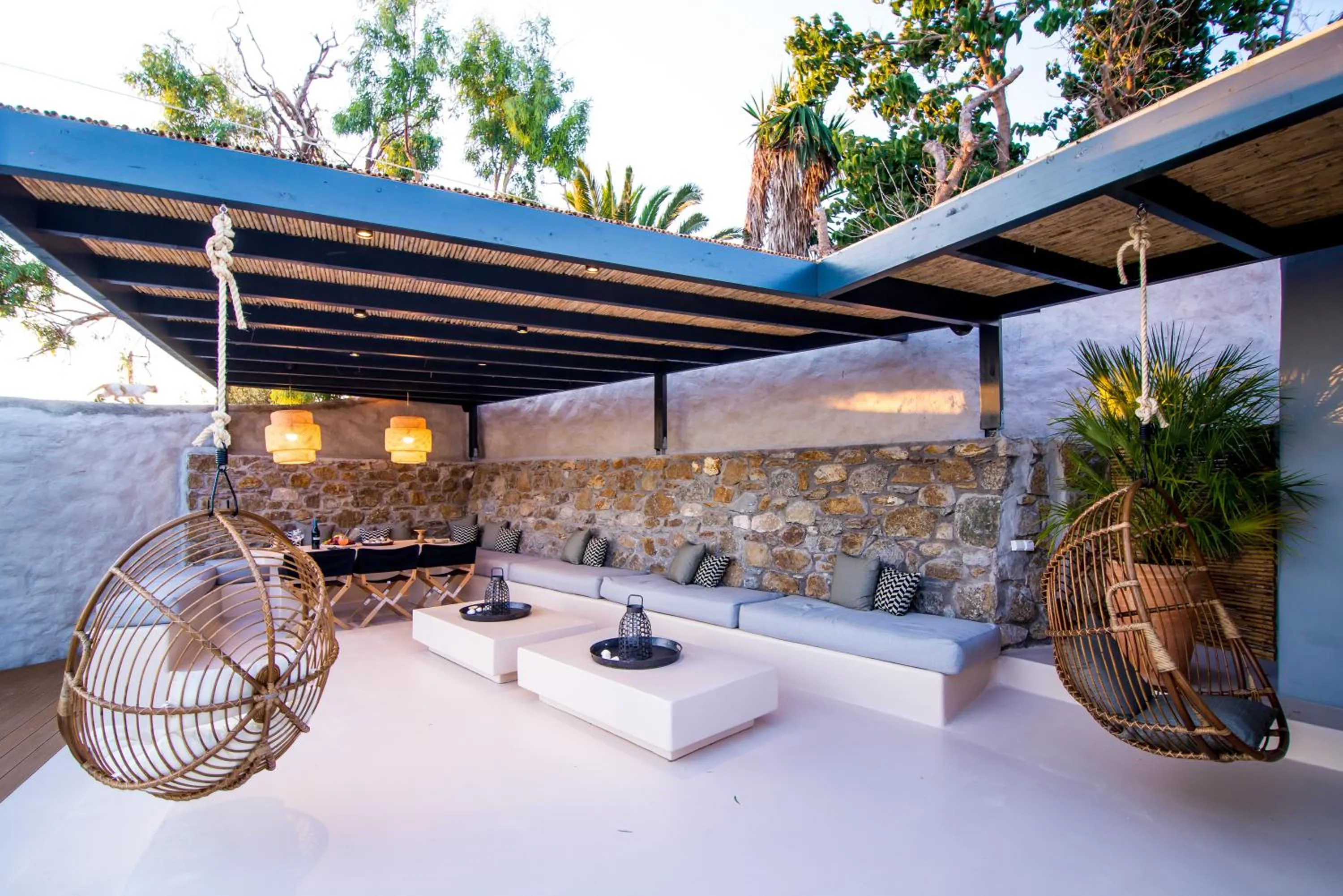 Patio in My Mykonos Hotel