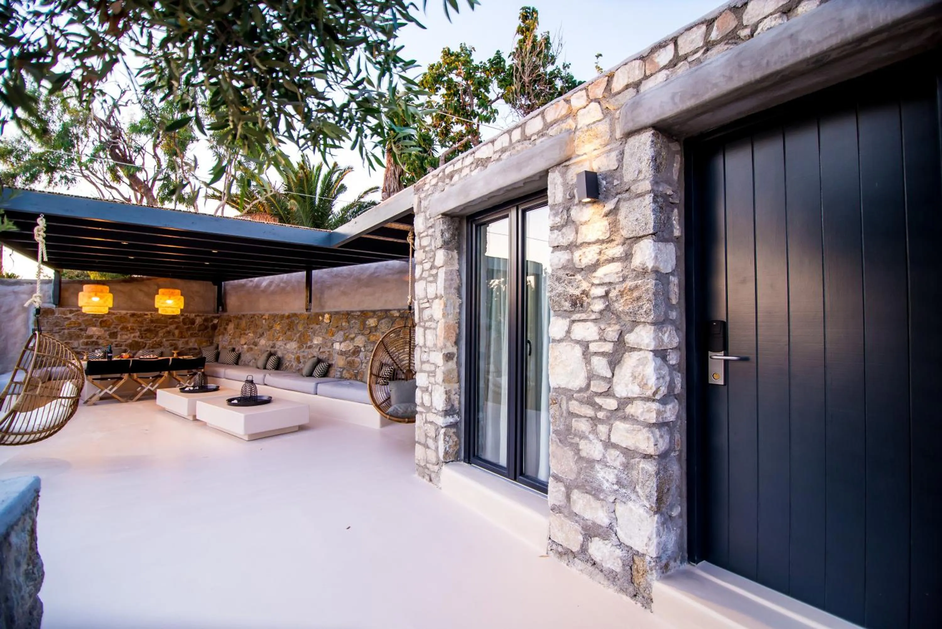 Seating area in My Mykonos Hotel