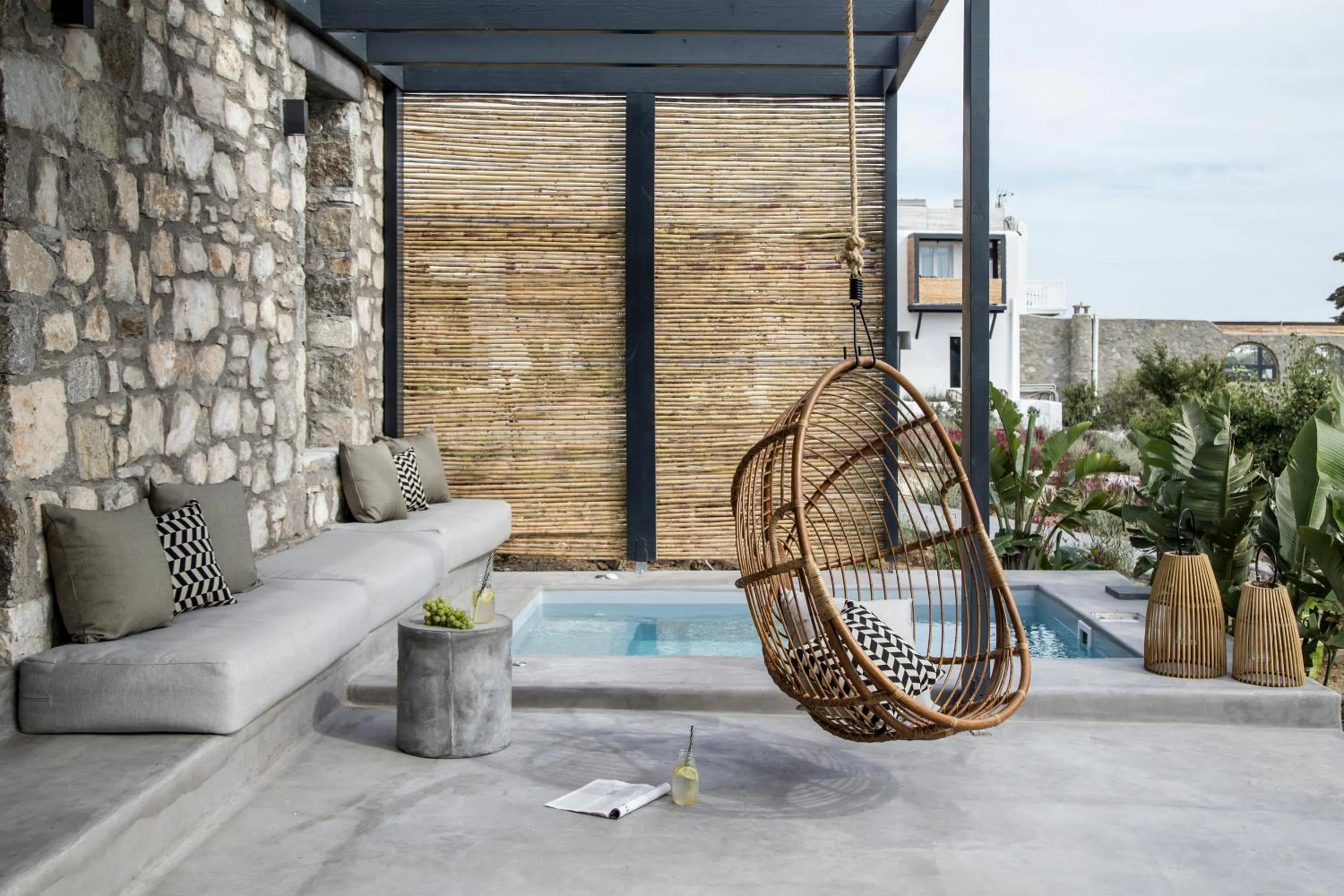 Swimming pool in My Mykonos Hotel