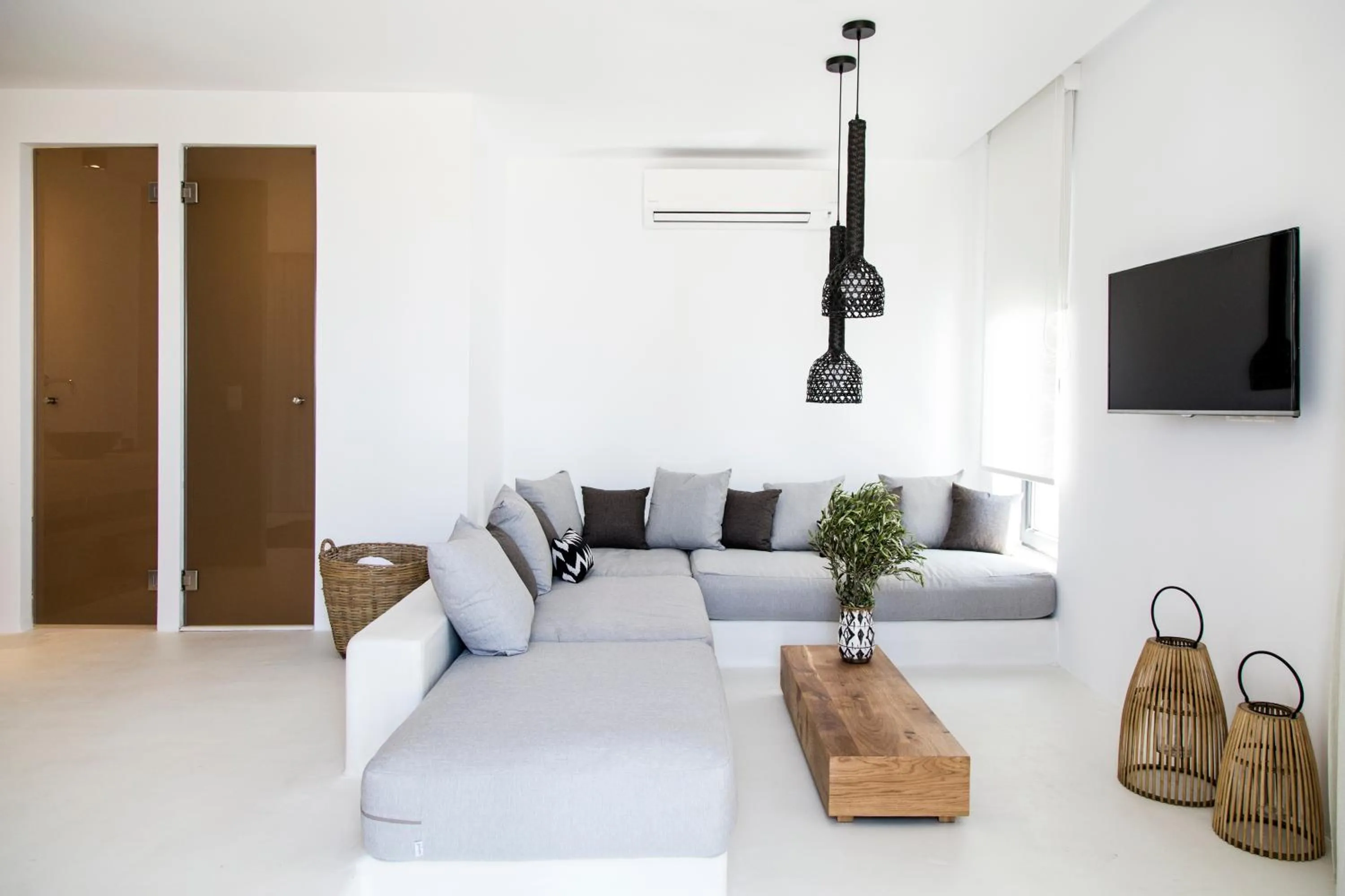 Living room in My Mykonos Hotel