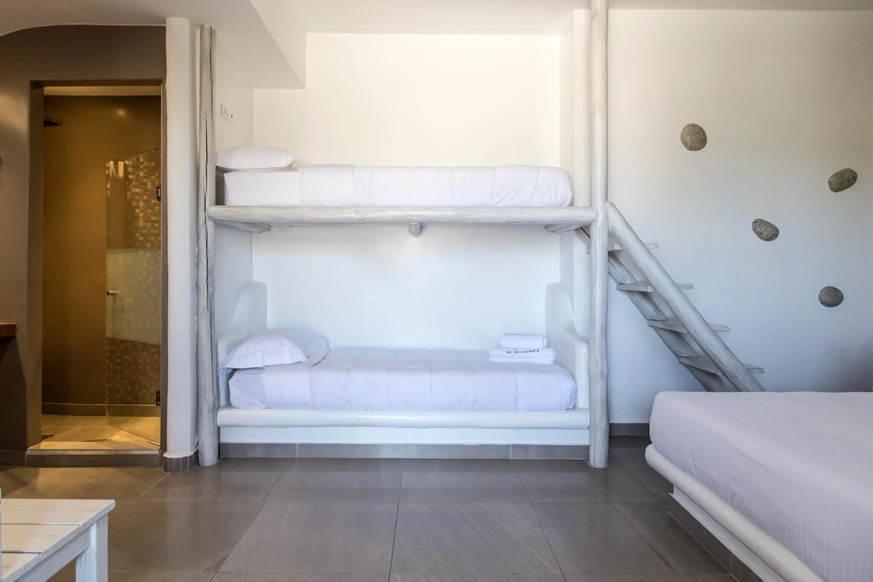 Bed in My Mykonos Hotel