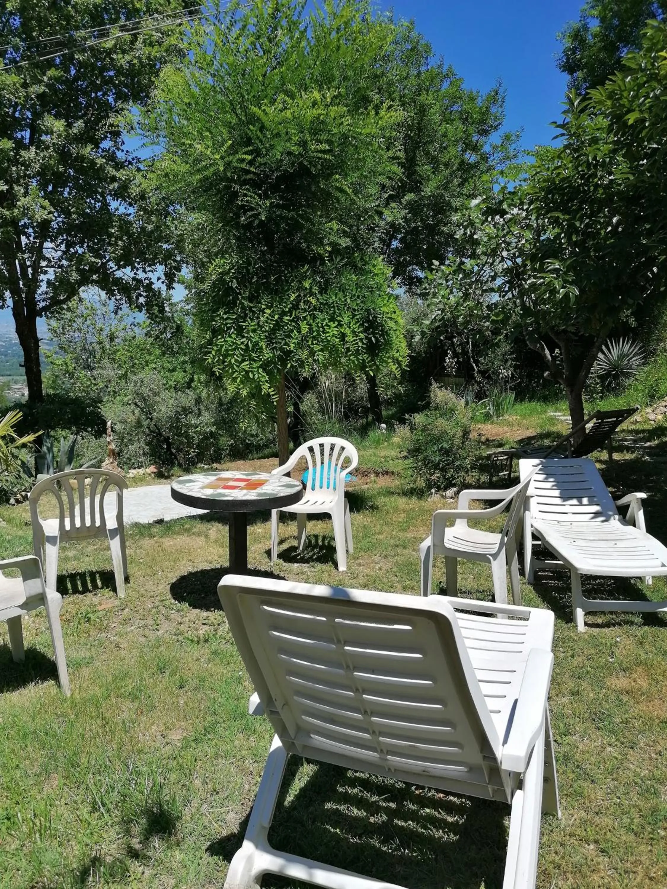 Garden in B&b Fabra Casa Mia e non solo