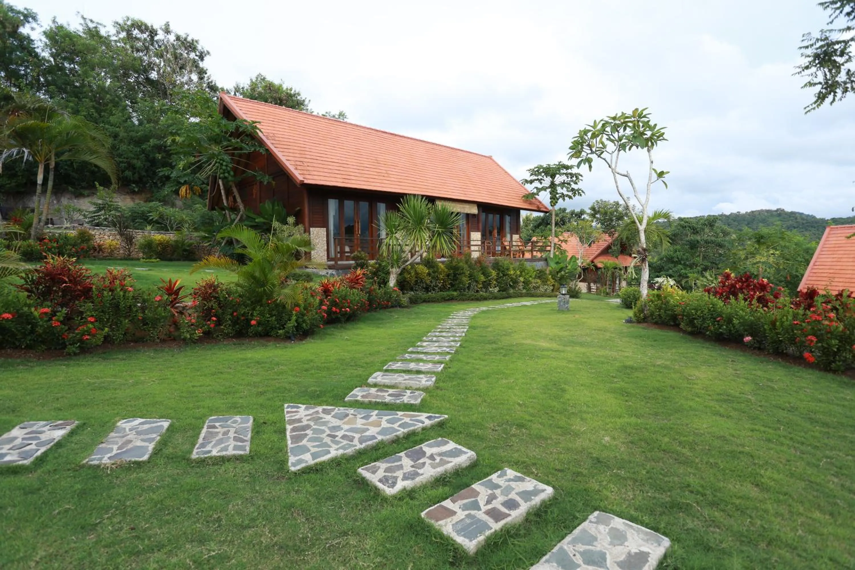 Garden in Villa Domanik