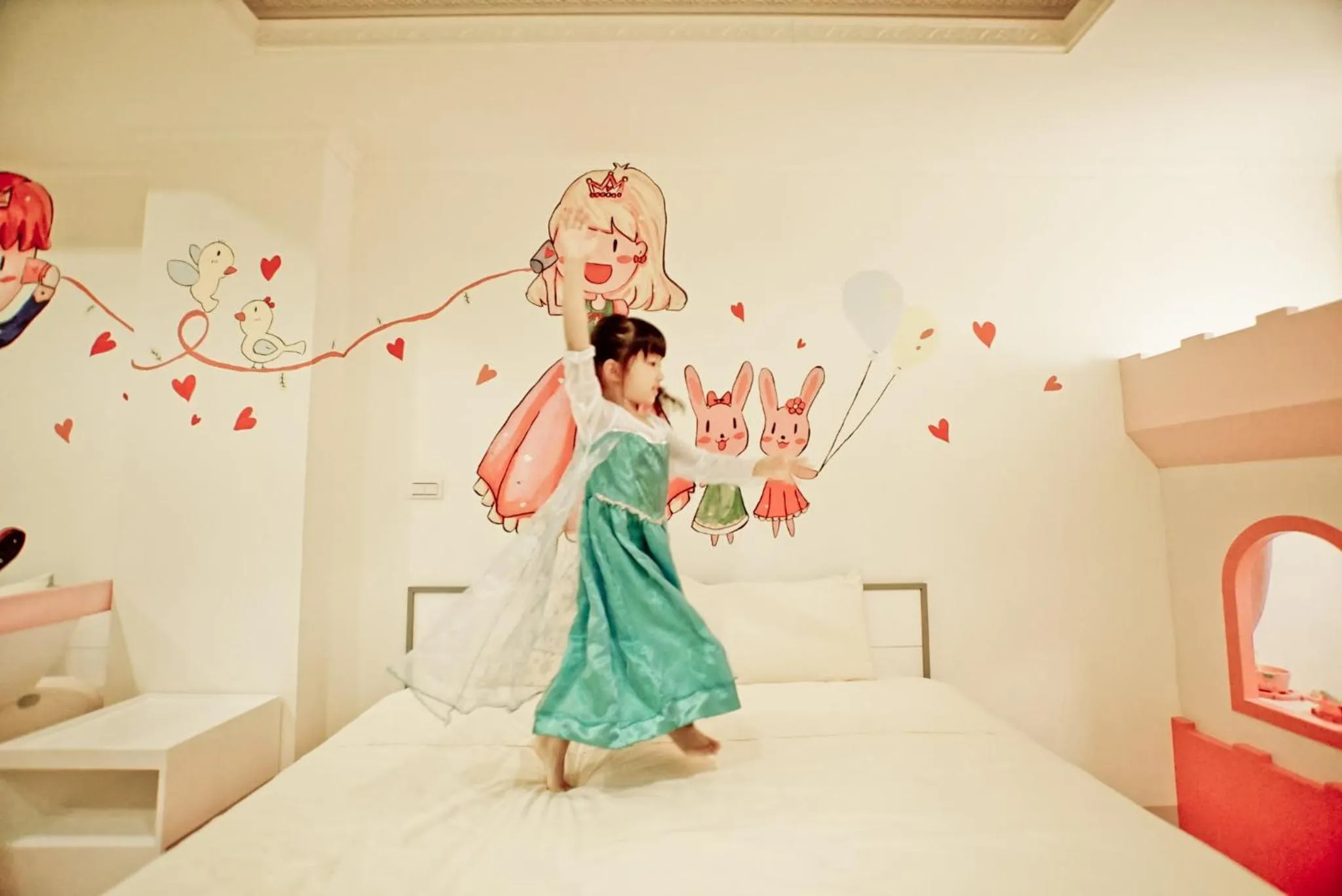 Bed in Kid Baby Homestay