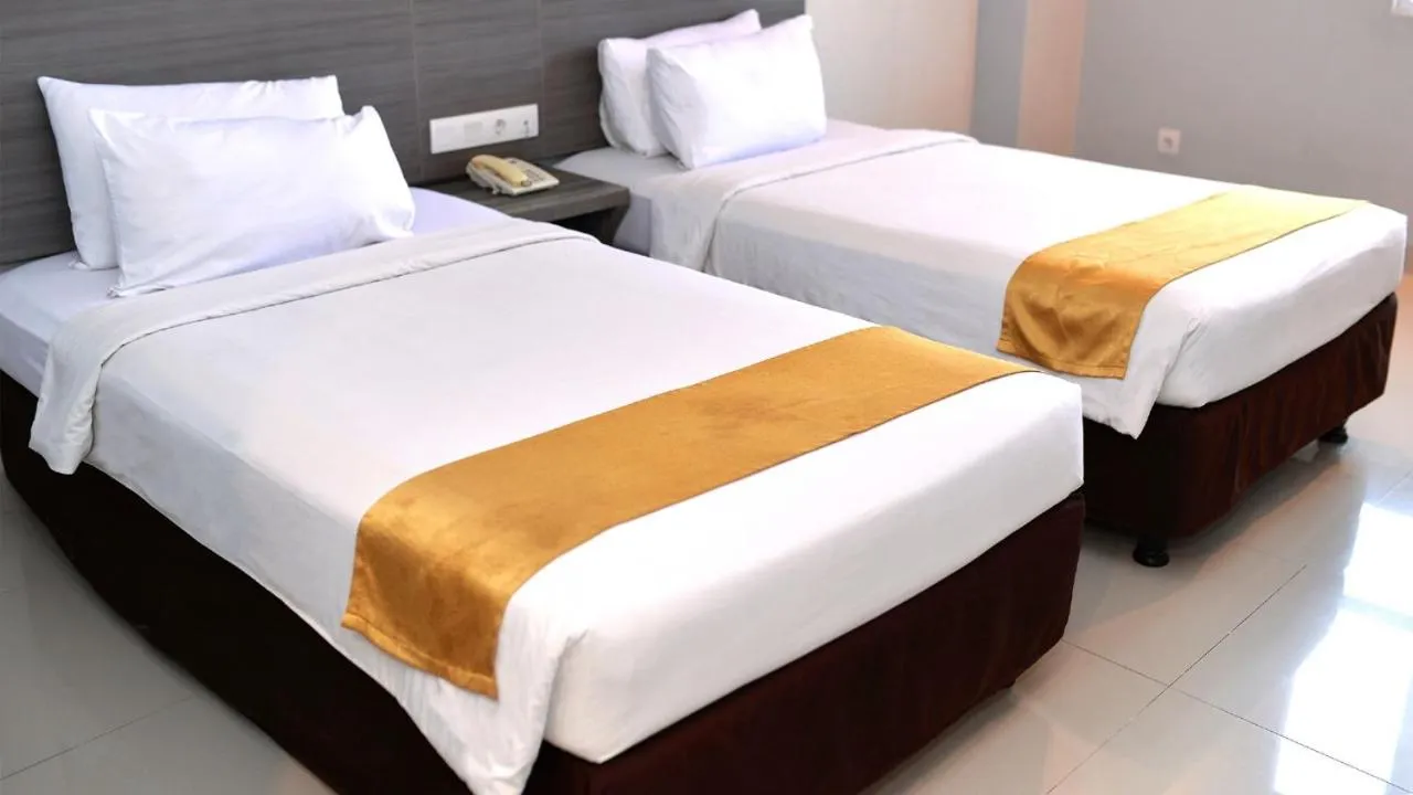 Bed in Urban Style Hotel Lampung, Azana Hotels Collection