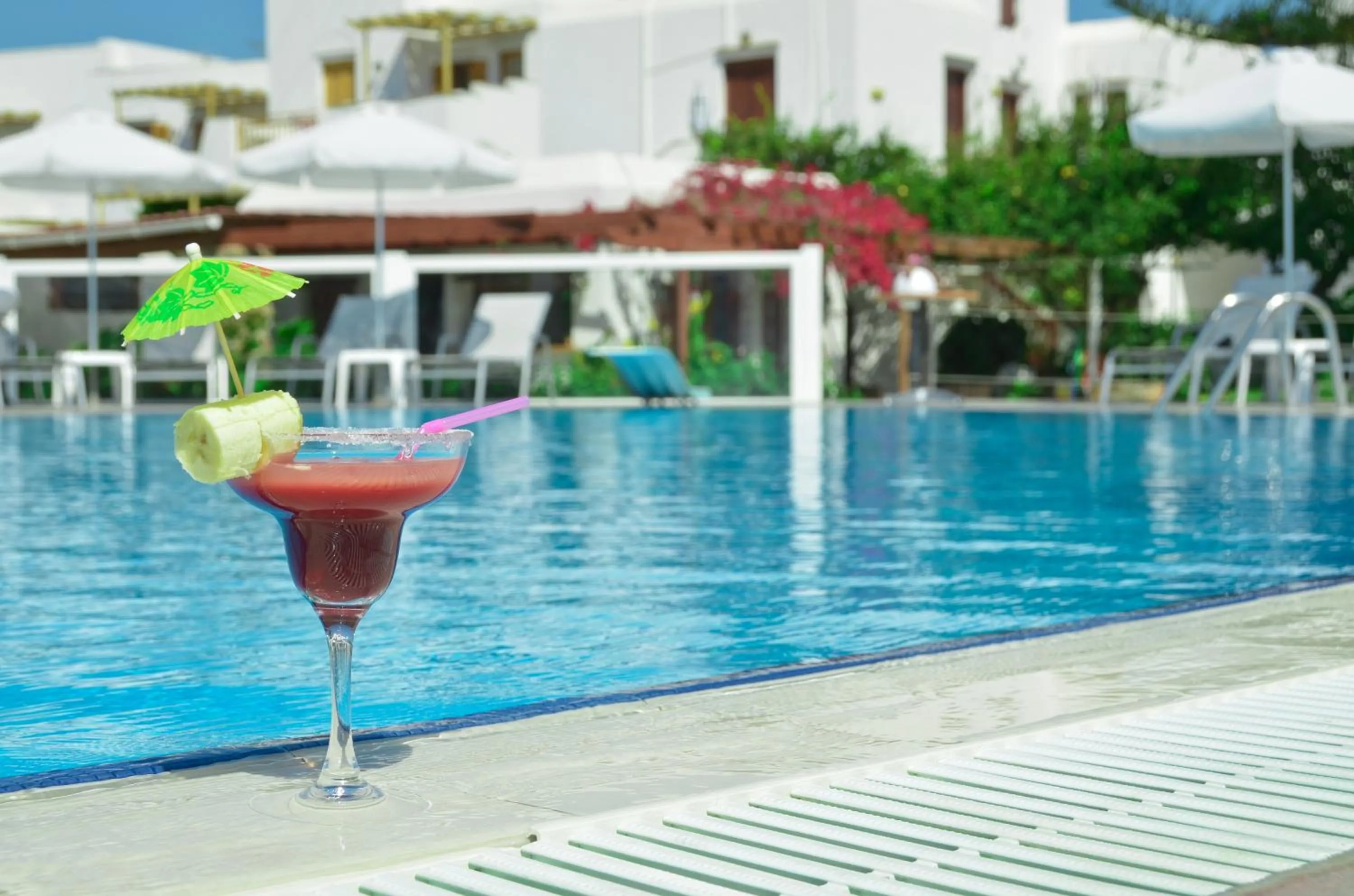 Swimming pool in Birikos Hotel & Suites