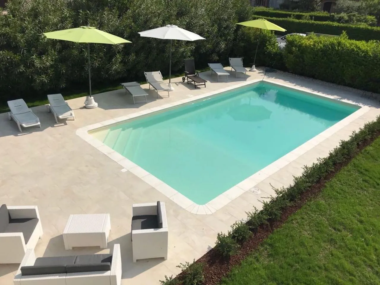 Garden in Bed and Breakfast da Beatrice