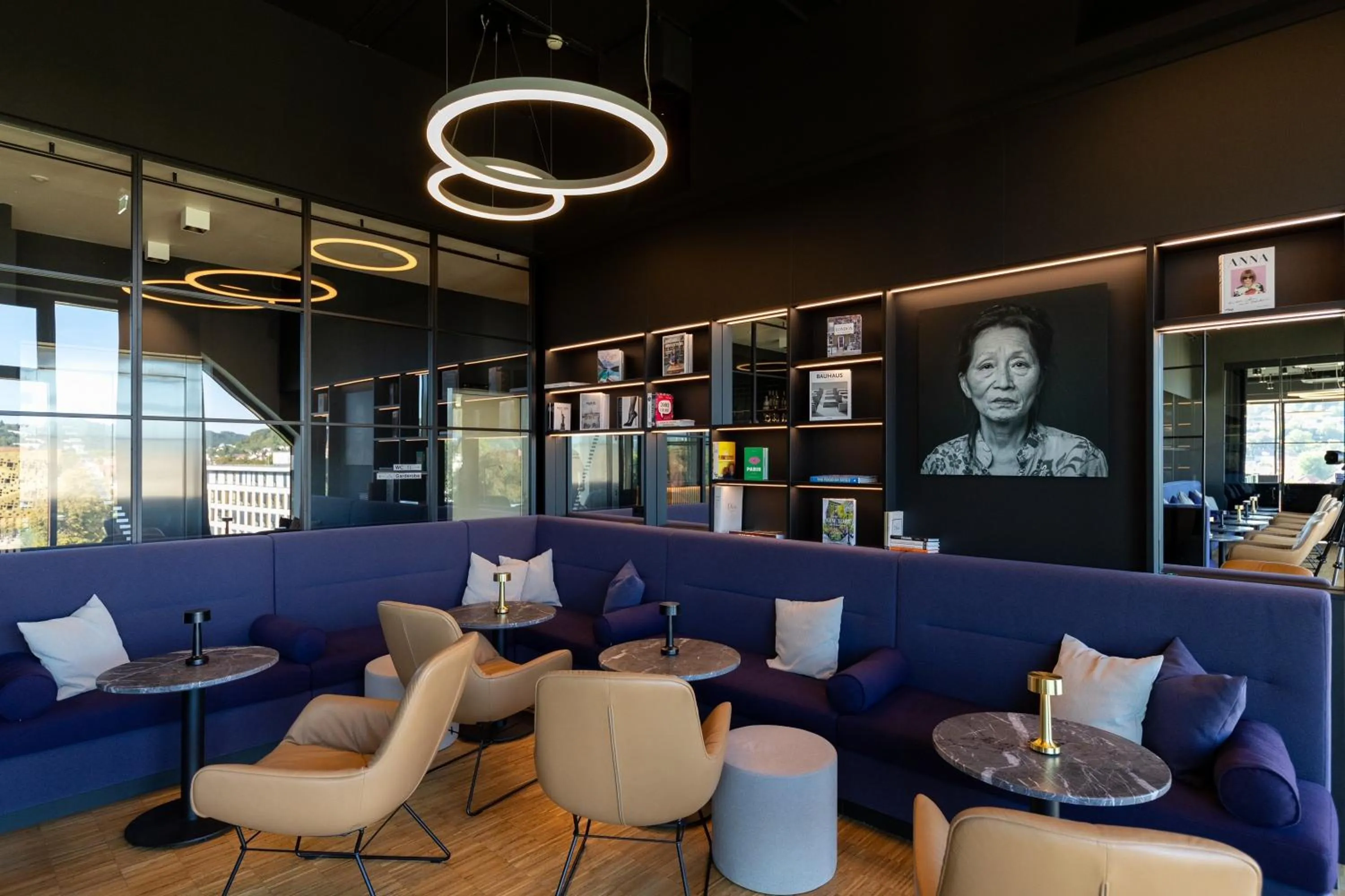 Lounge or bar in Hotel am Remspark