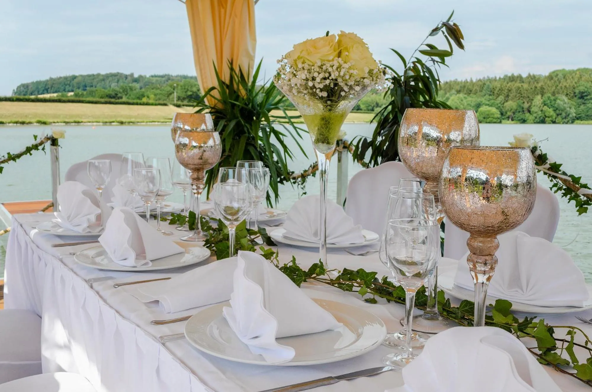 Lake view in Lakeside Resort Michaela