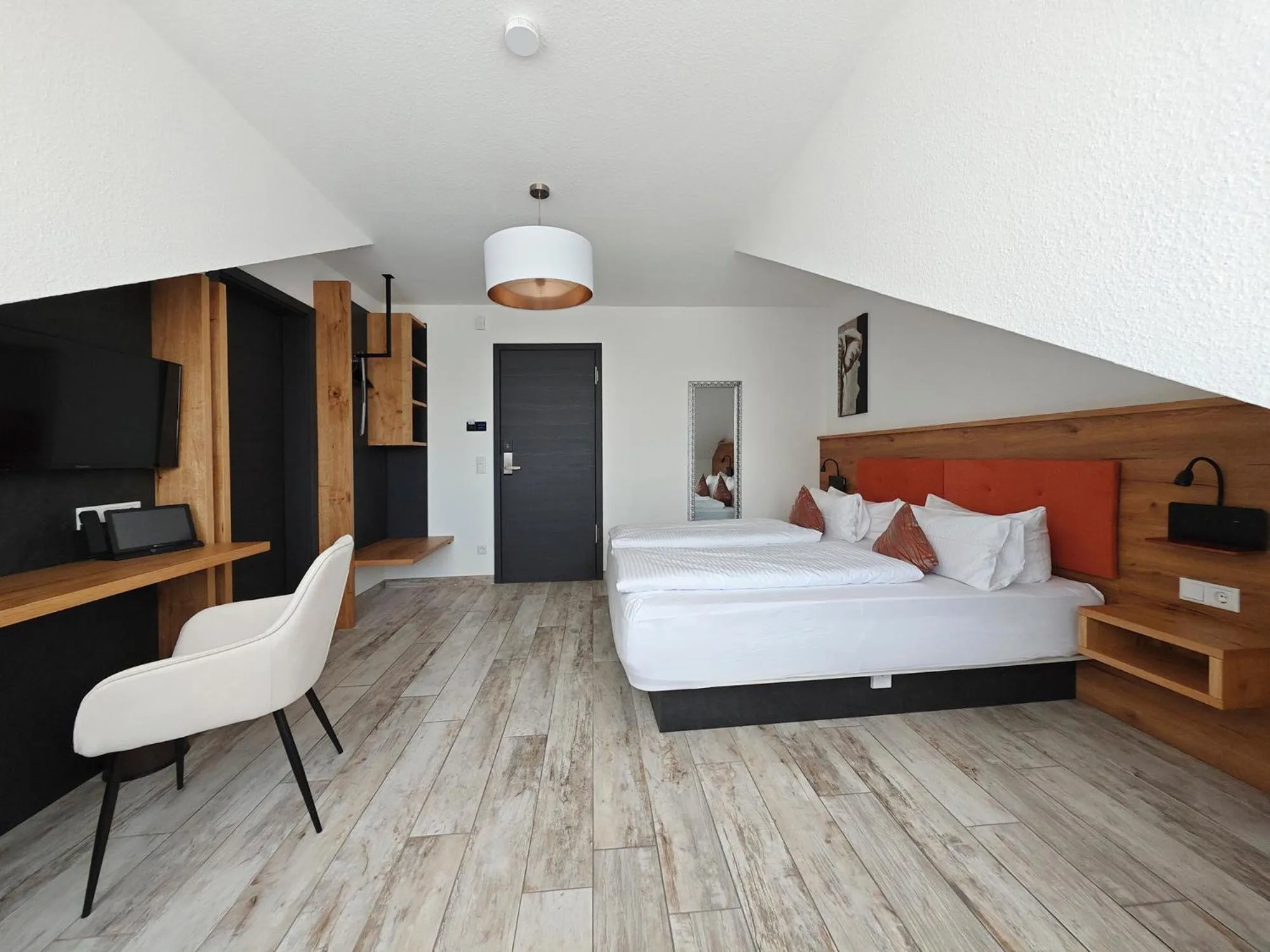 Bedroom, Bed in Lakeside Resort Michaela