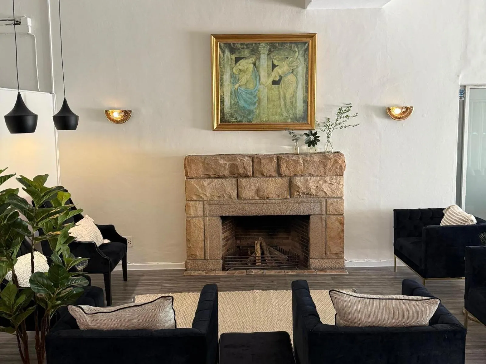 Living room in St Helena Bay Hotel