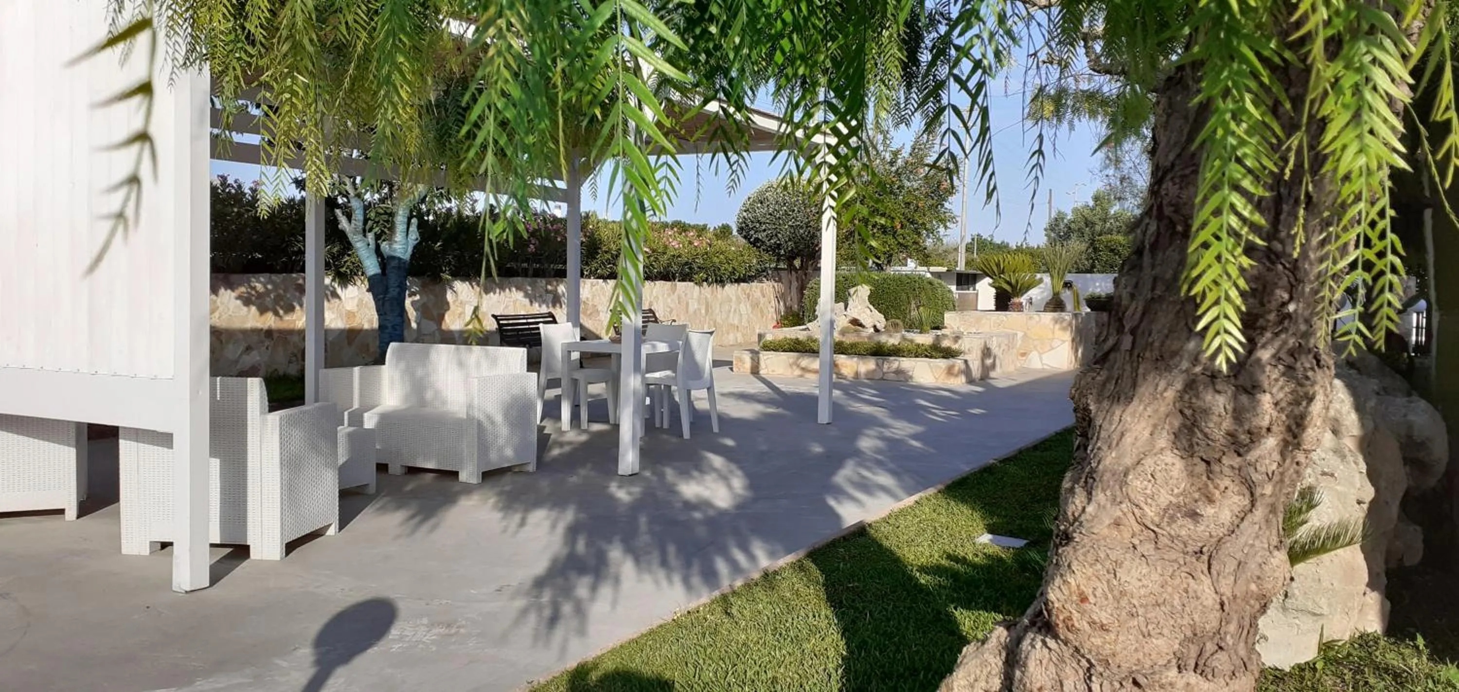 Garden in I Tre Ciliegi