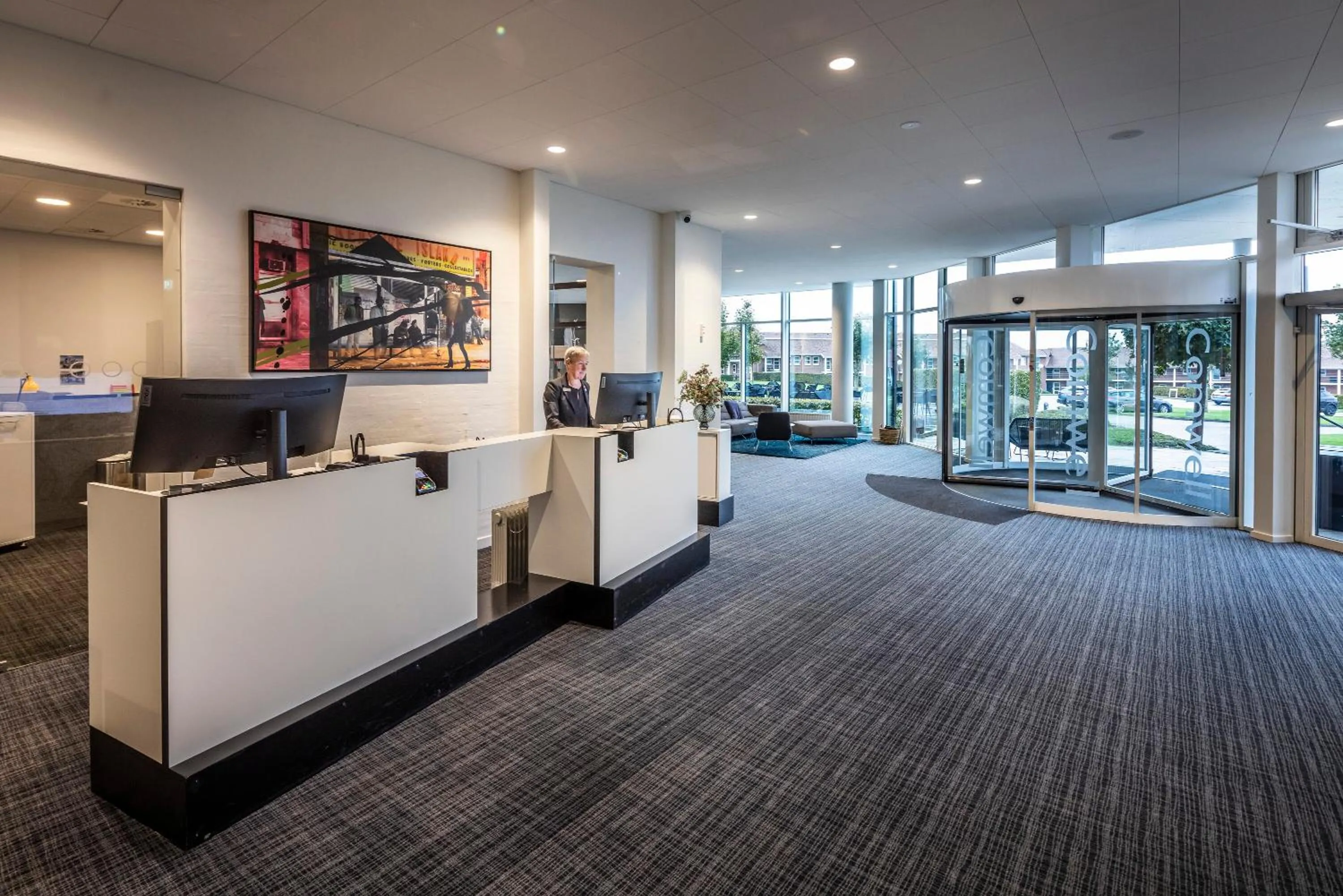 Lobby or reception in Comwell Middelfart