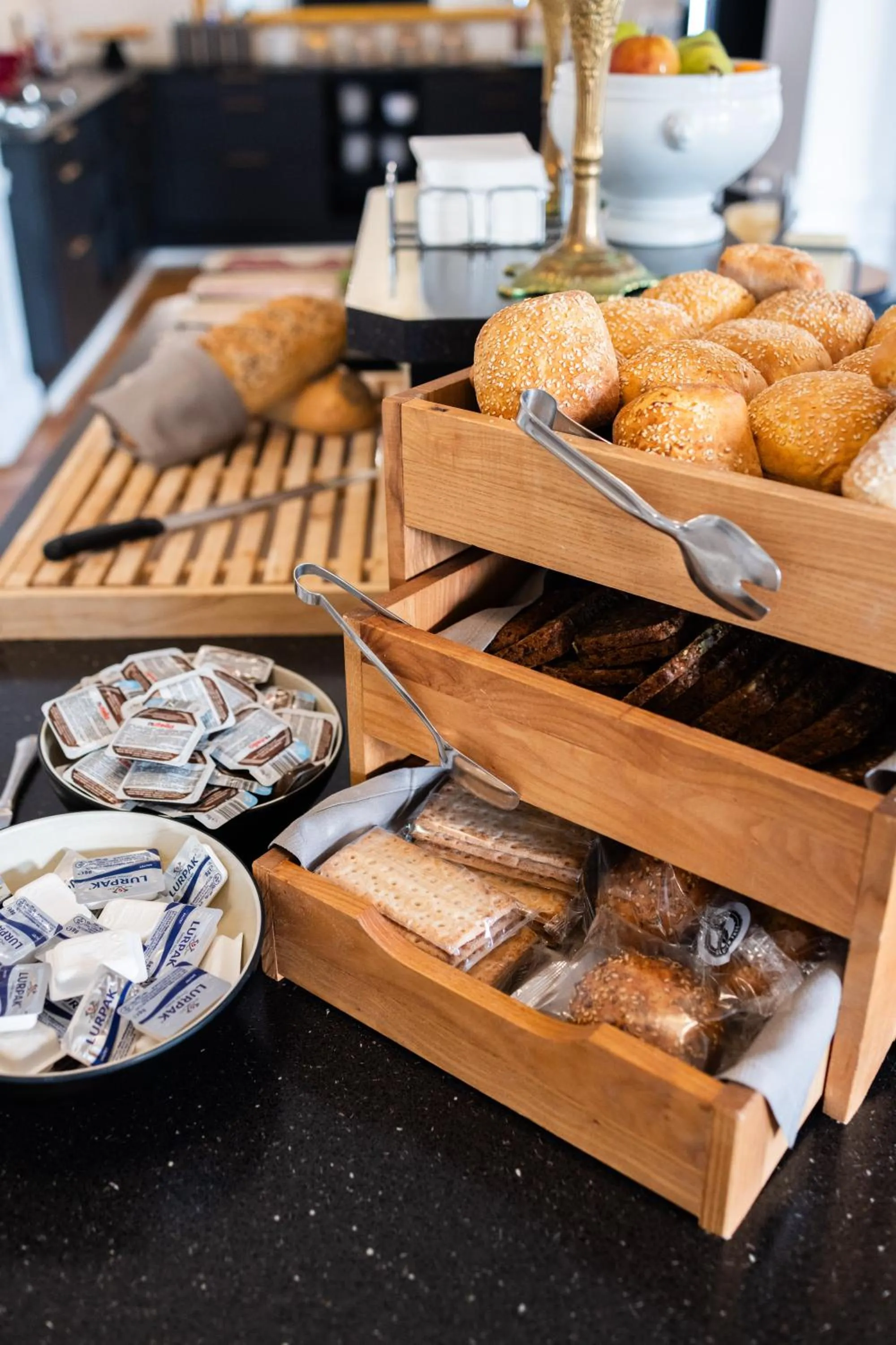 Buffet breakfast in Milling Hotel Saxildhus