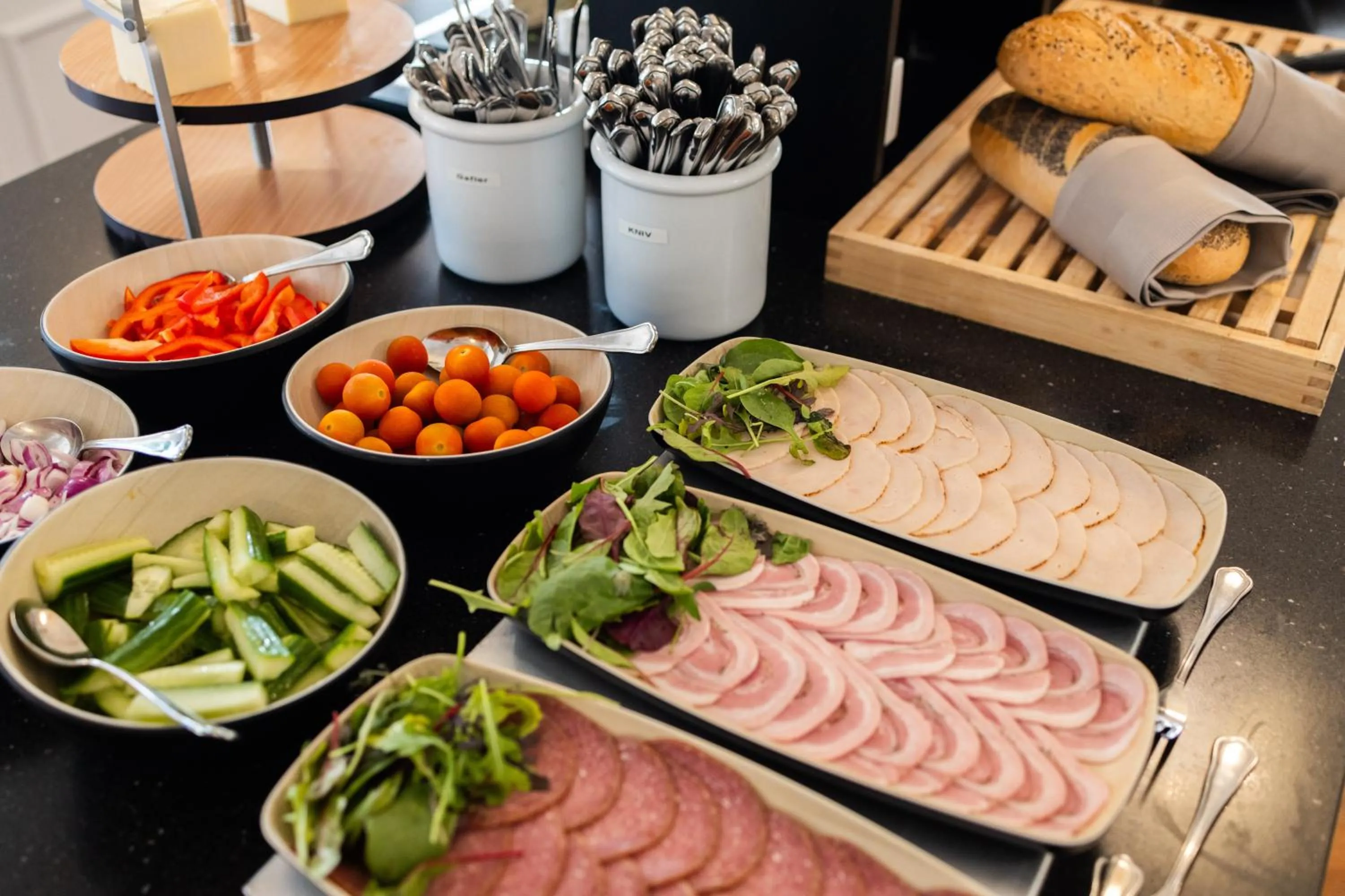 Buffet breakfast in Milling Hotel Saxildhus