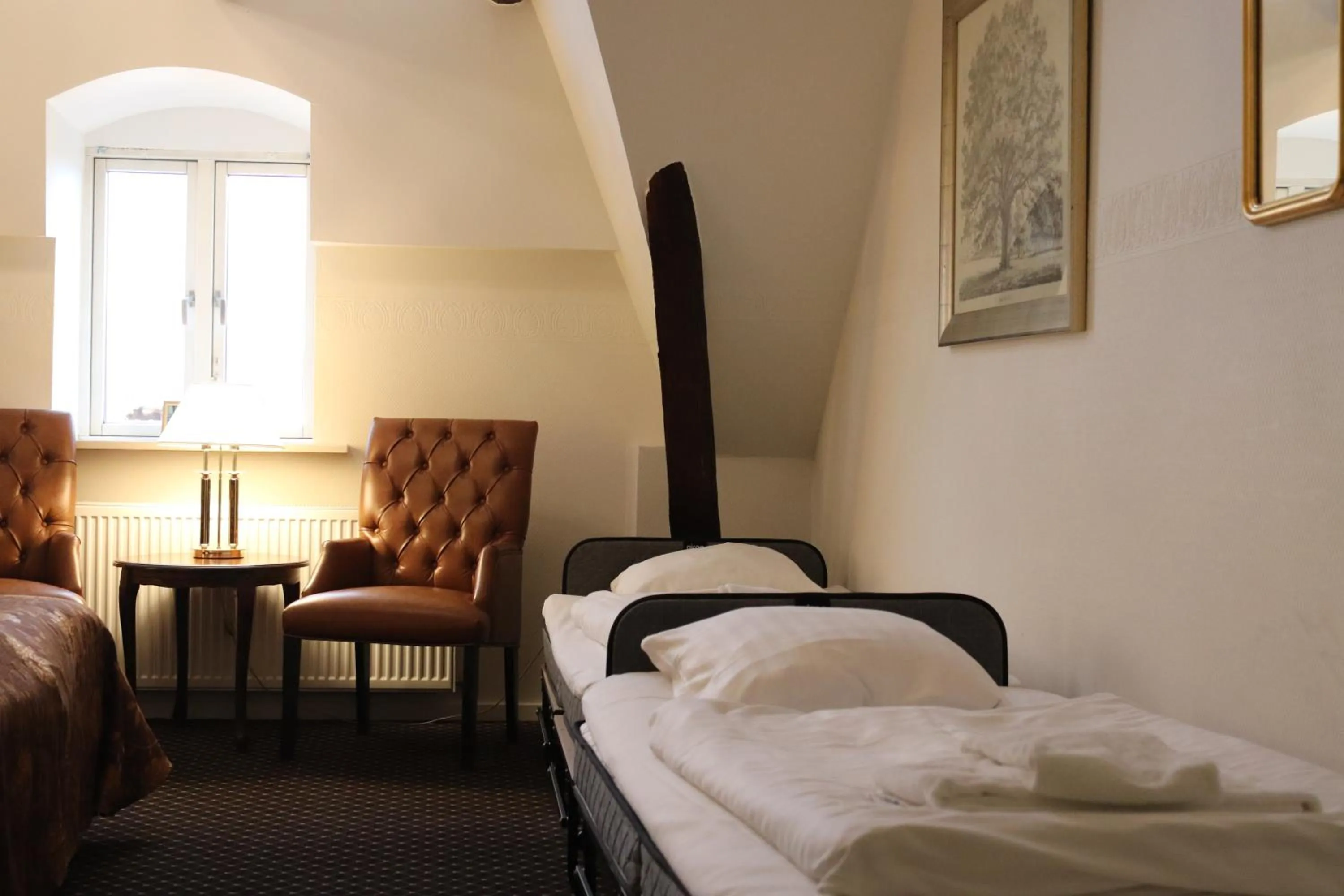 Bedroom, Bed in Milling Hotel Saxildhus