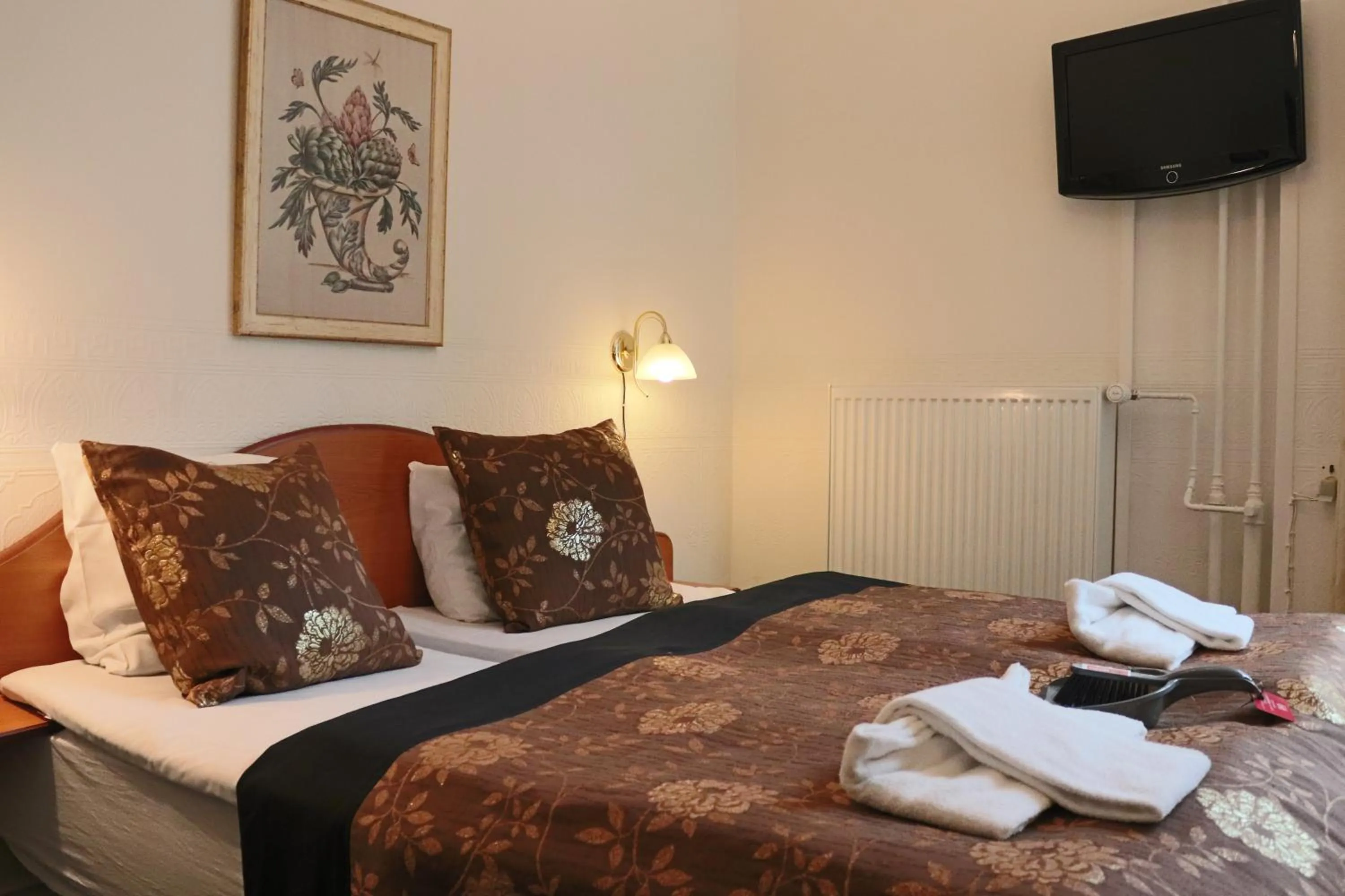 Bedroom, Bed in Milling Hotel Saxildhus