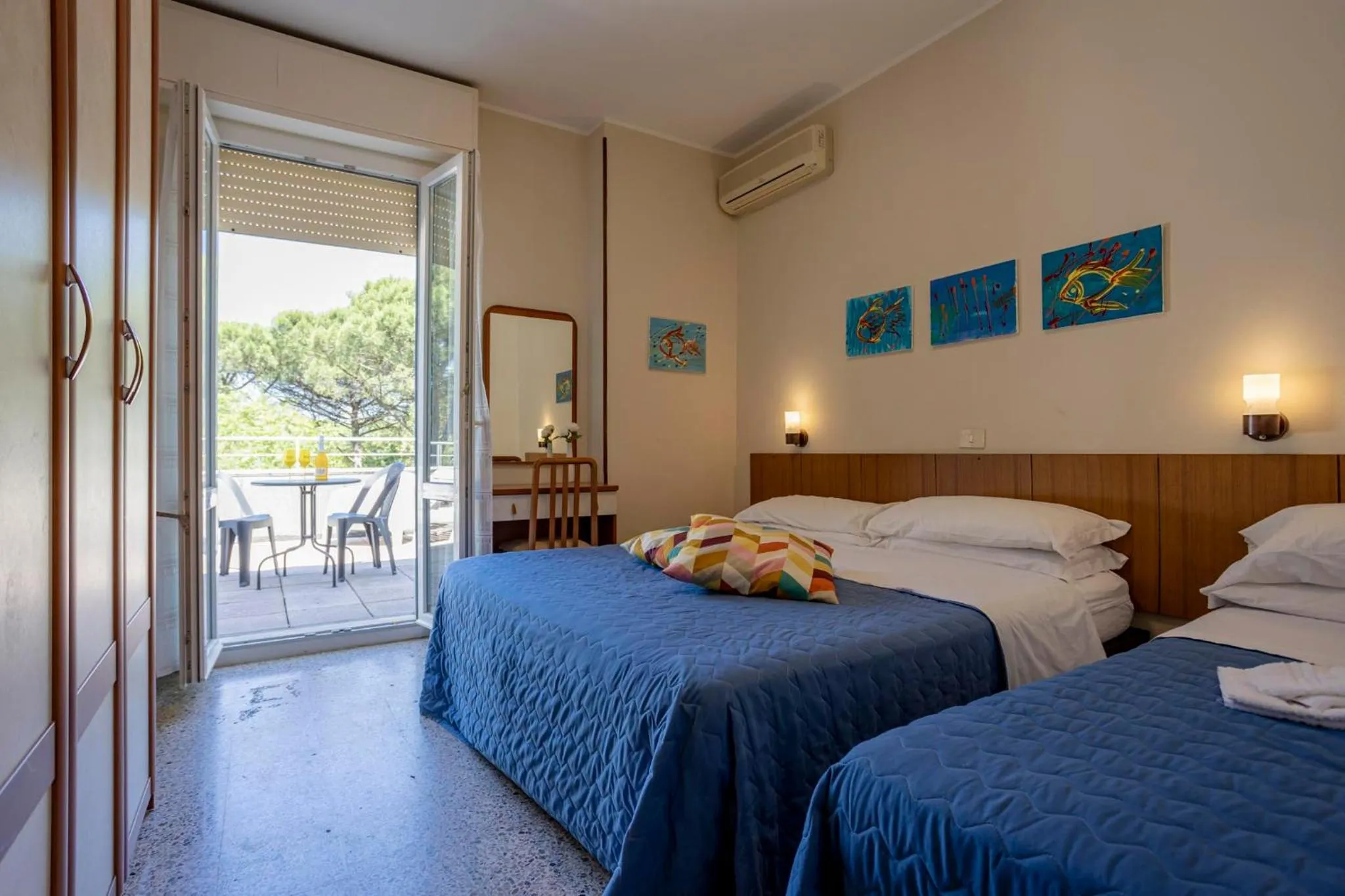 Bed in Hotel Stella Del Mare