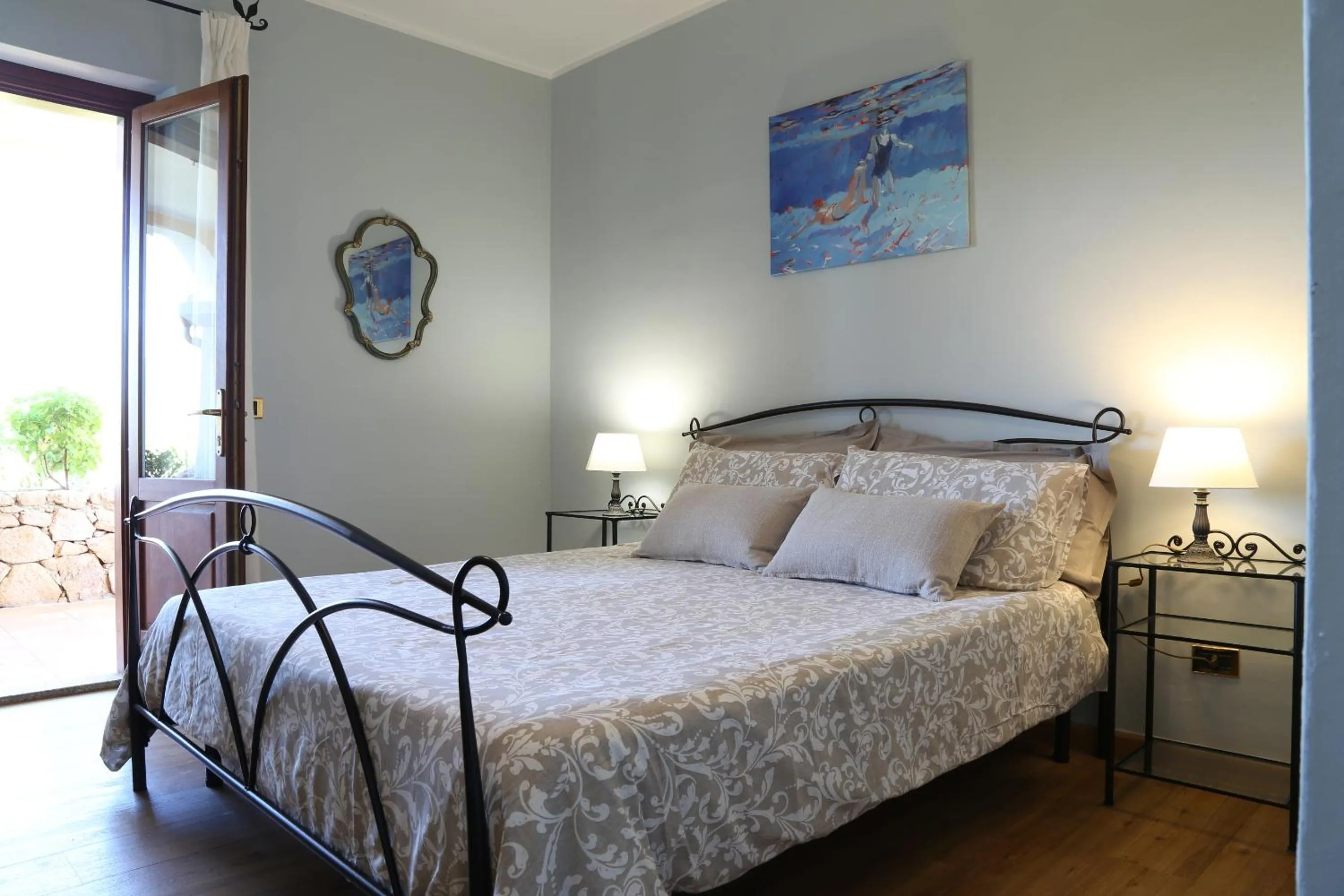 Bedroom, Bed in Villa Anastasia