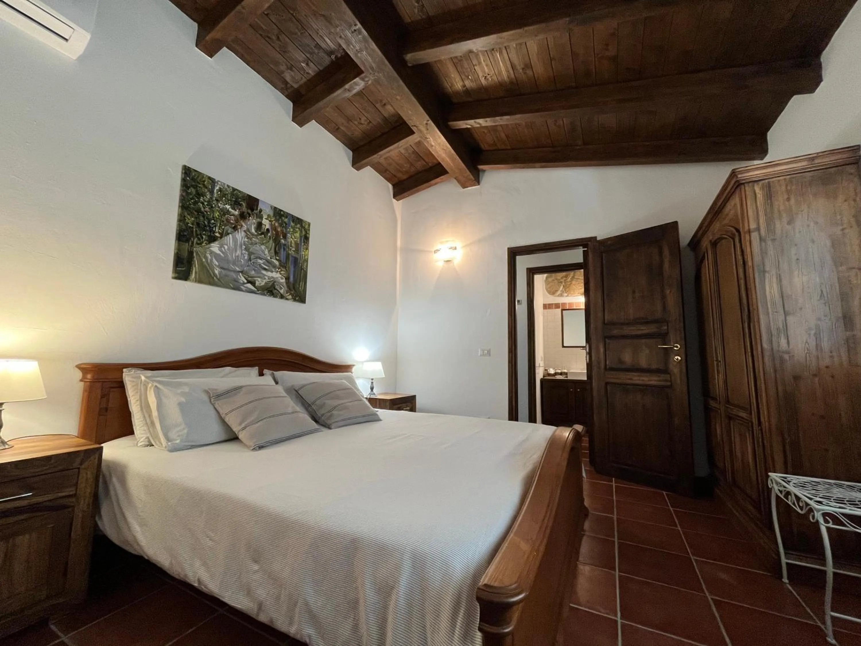 Bedroom, Bed in Villa Anastasia