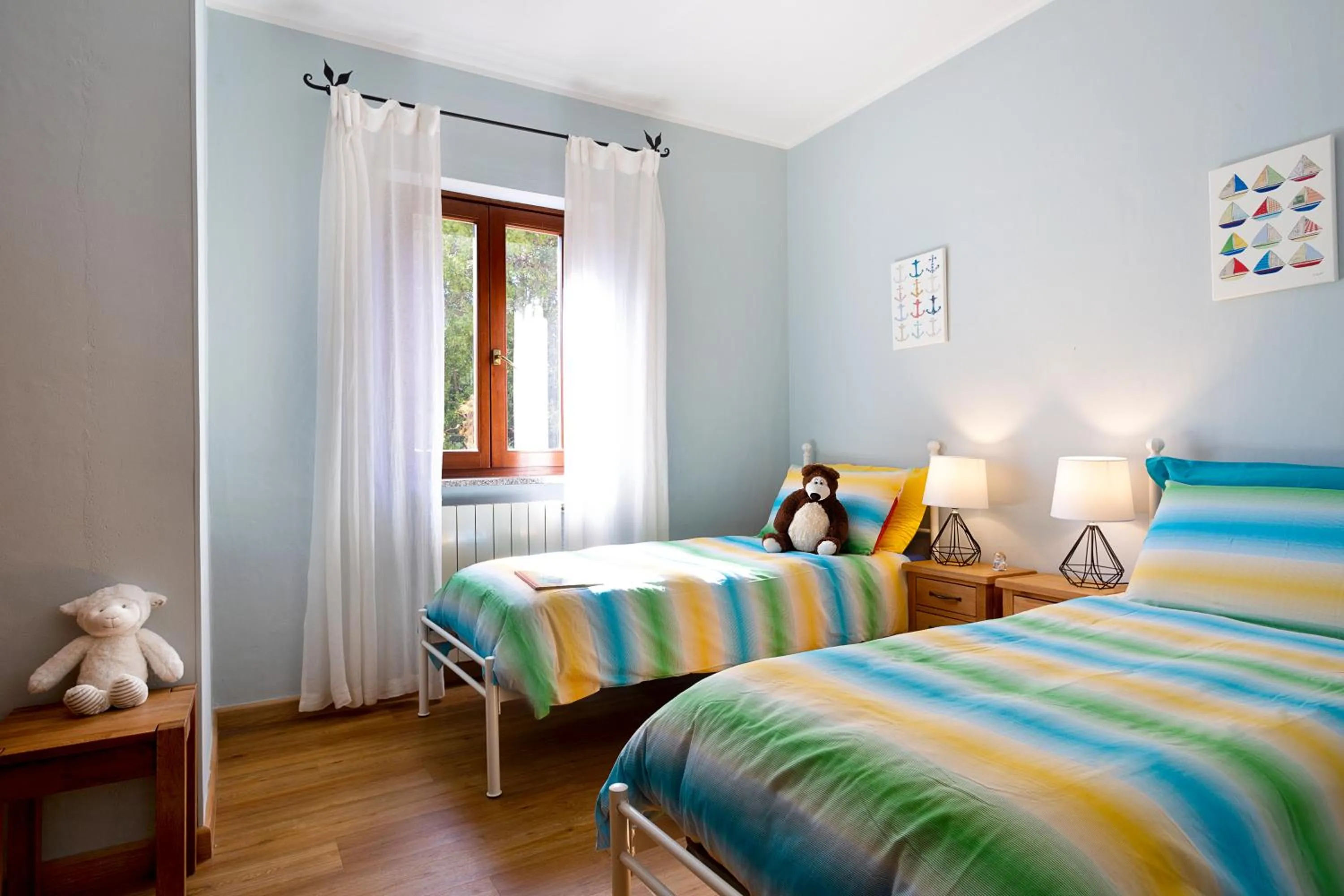 Bedroom, Bed in Villa Anastasia