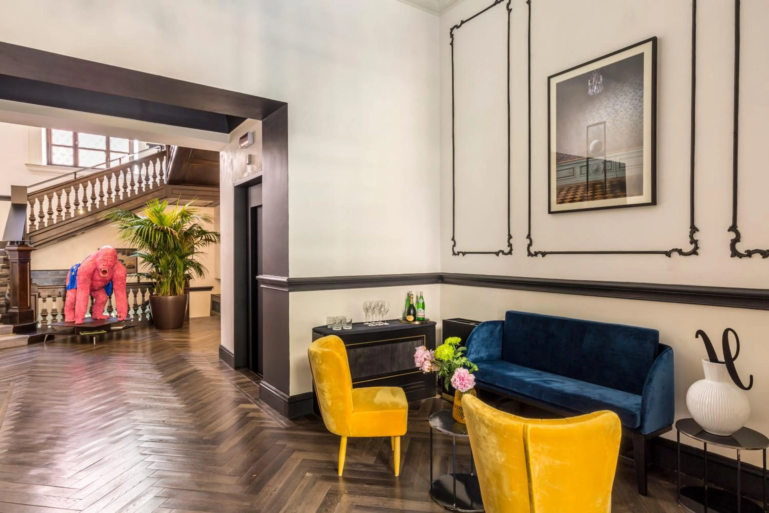 Lobby or reception in Hotel The Haven Roma