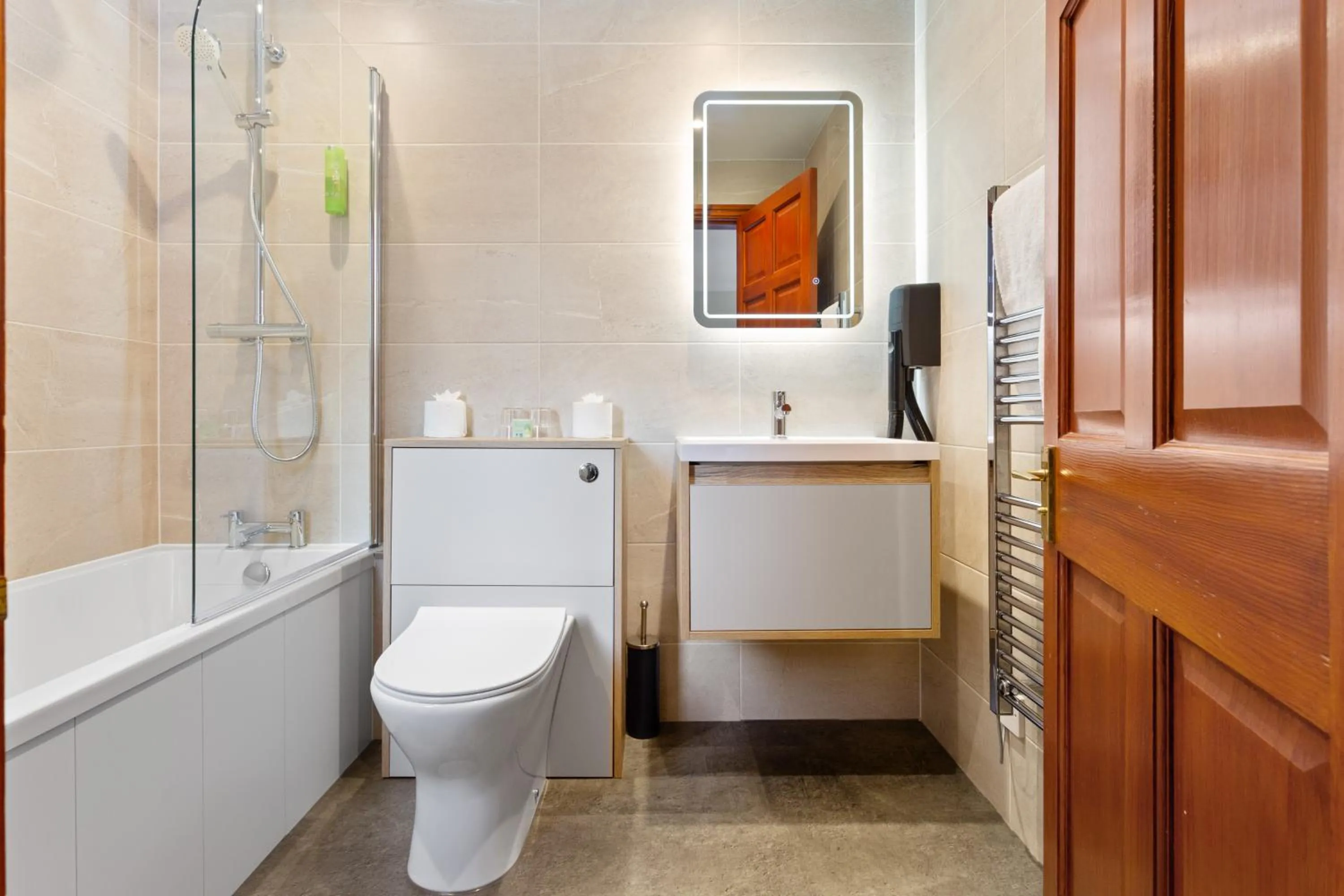 Shower in Hapimag Burnside Park Apartments