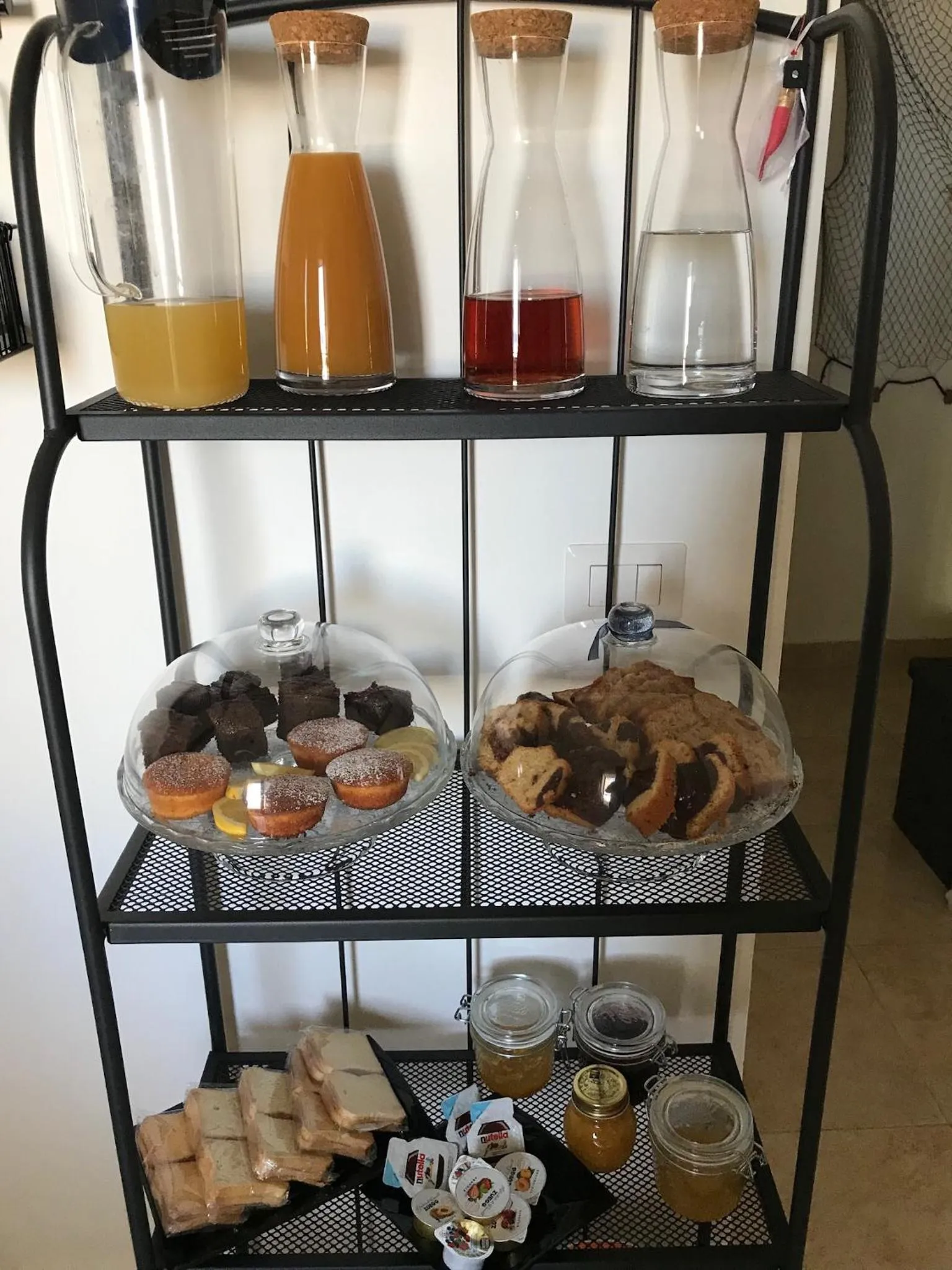 Food and drinks in La Maison de Gabrielè