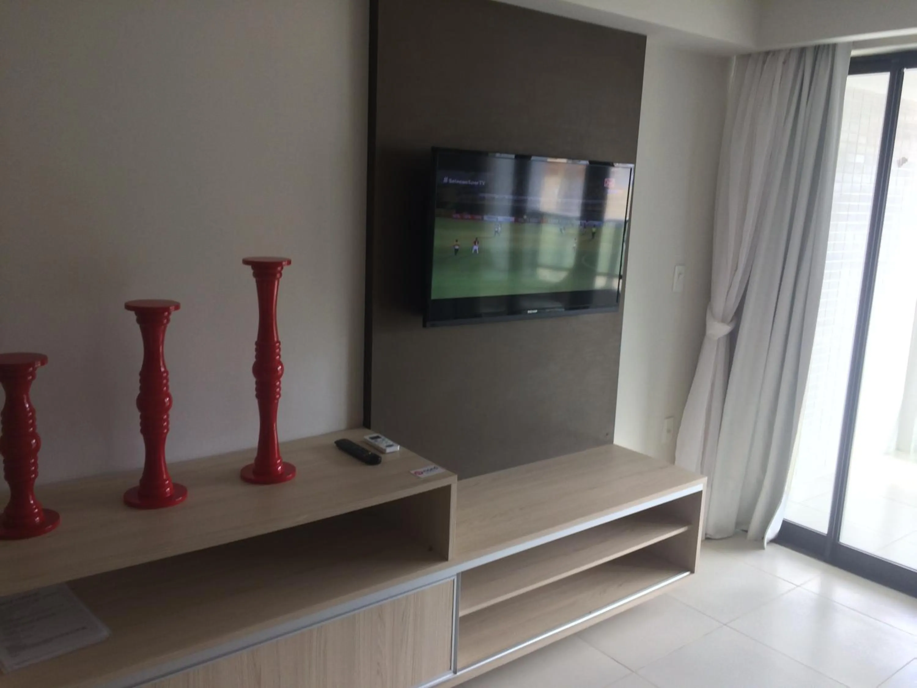 TV and multimedia in Tabatinga Residence Apart Hotel