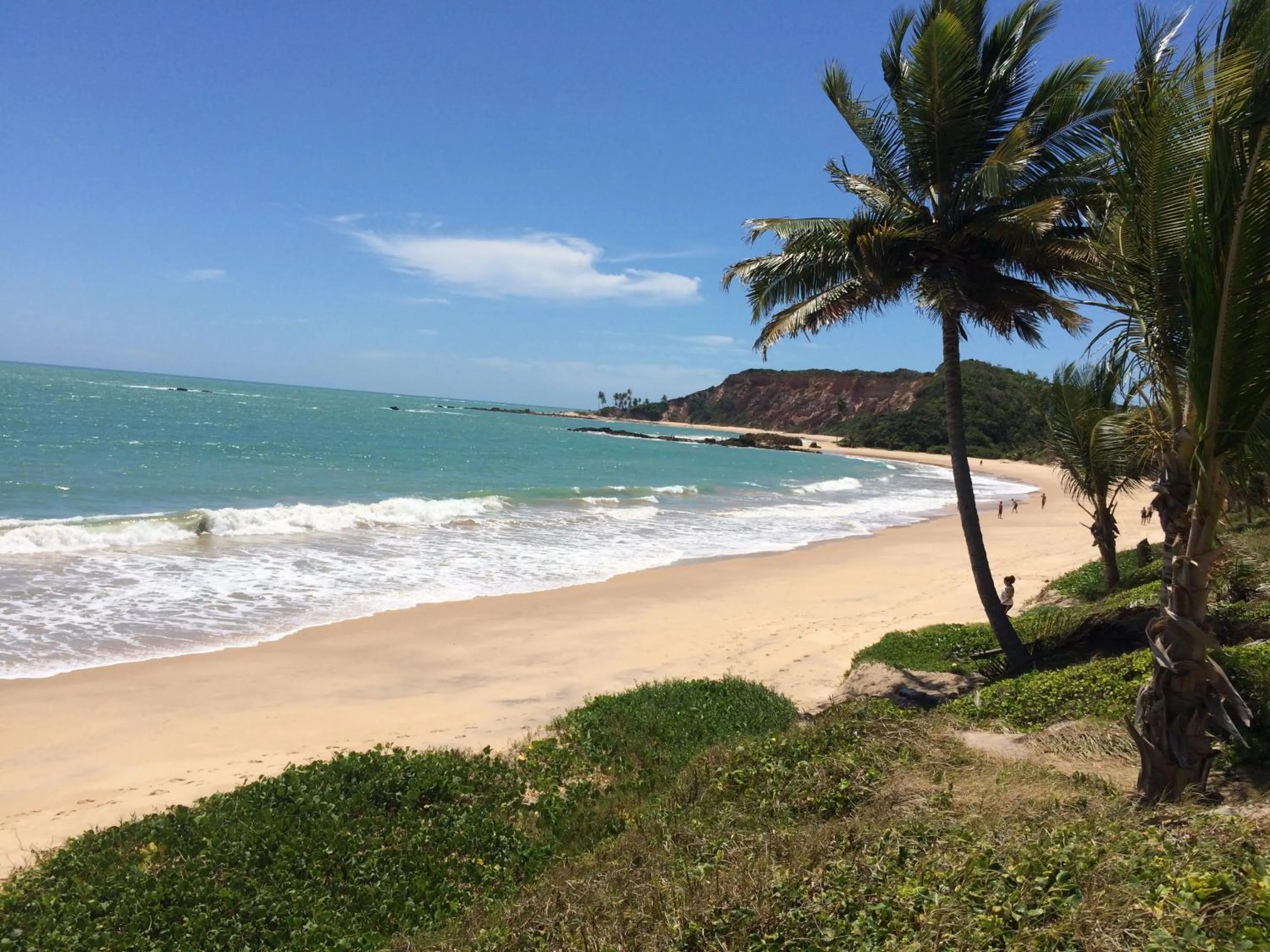 Beach in Tabatinga Residence Apart Hotel